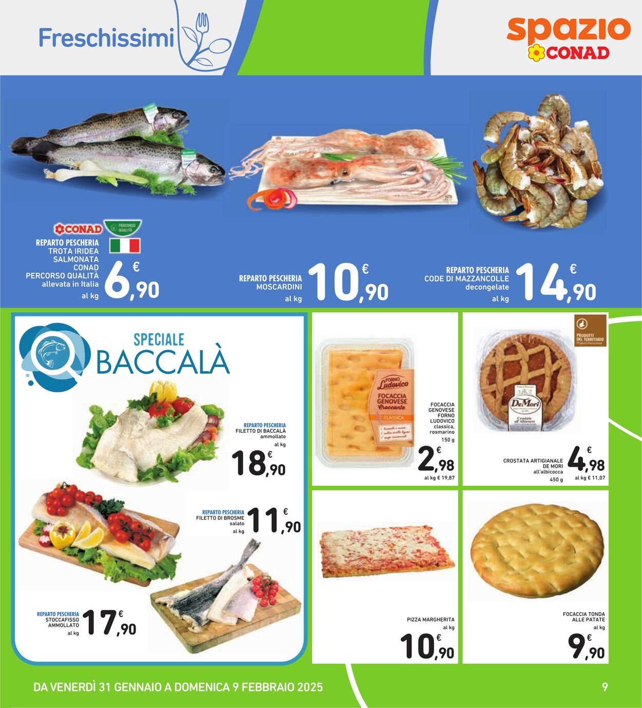 Volantino Conad 31.01.2025 - 09.02.2025