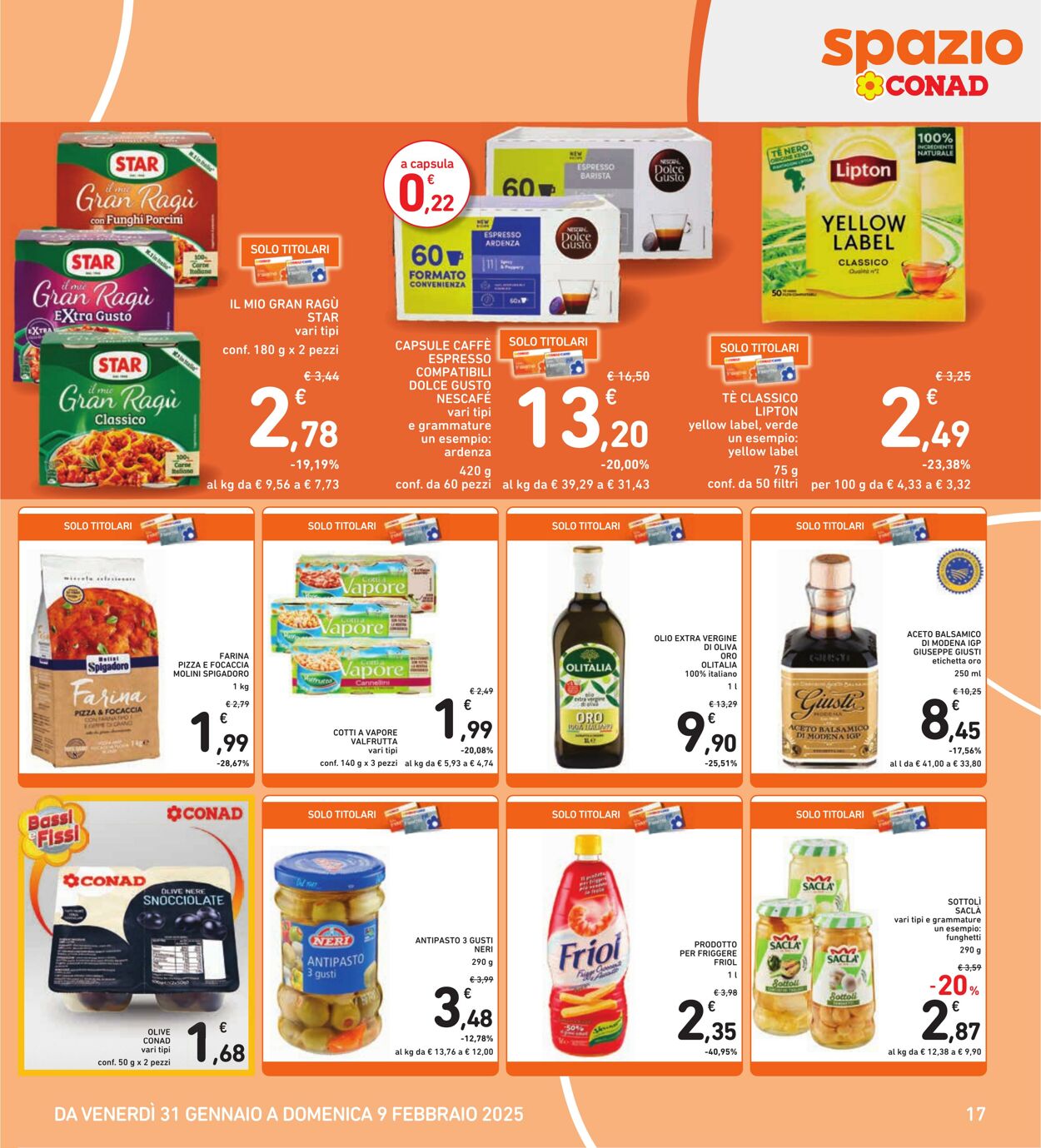 Volantino Conad 31.01.2025 - 09.02.2025