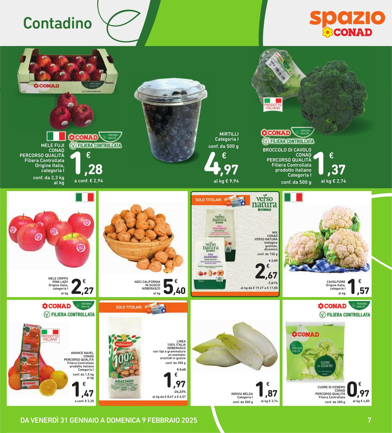 Volantino Conad 31.01.2025 - 09.02.2025