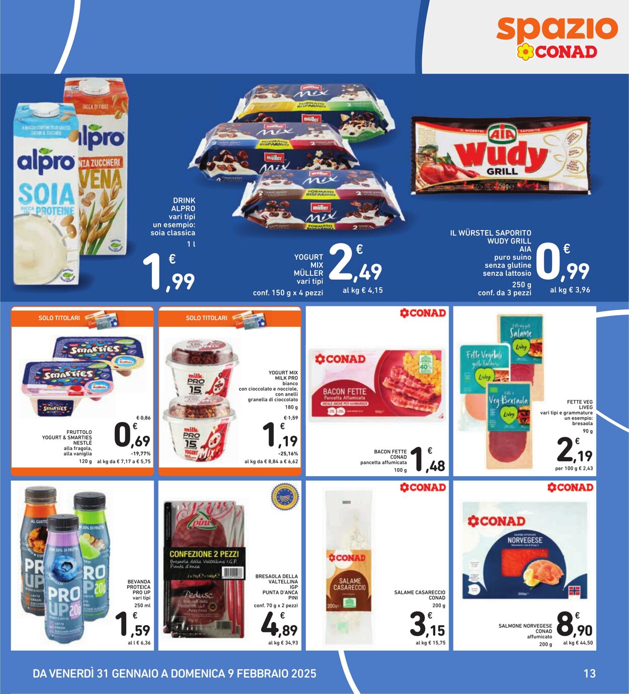 Volantino Conad 31.01.2025 - 09.02.2025