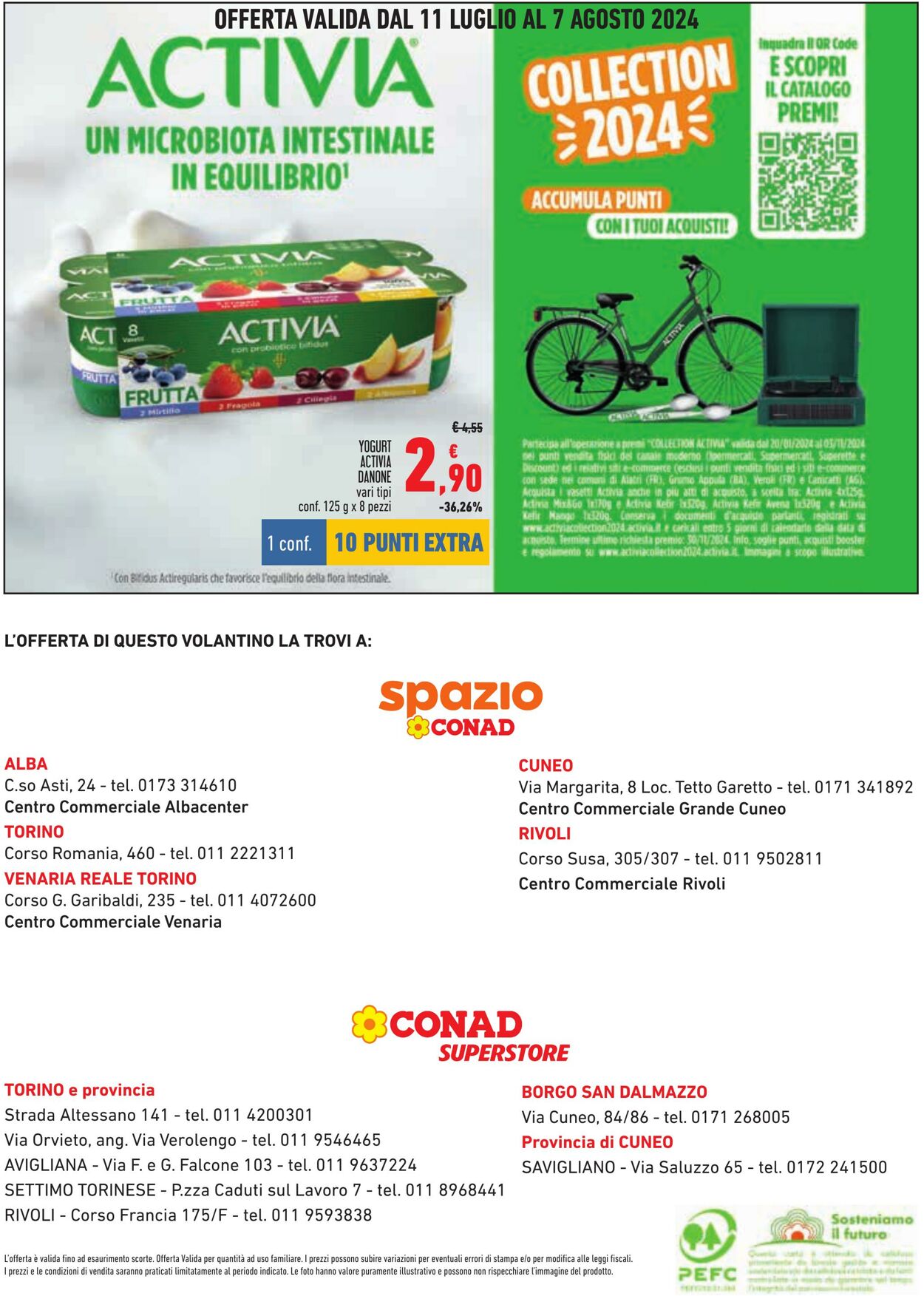 Volantino Conad 11.07.2024 - 07.08.2024