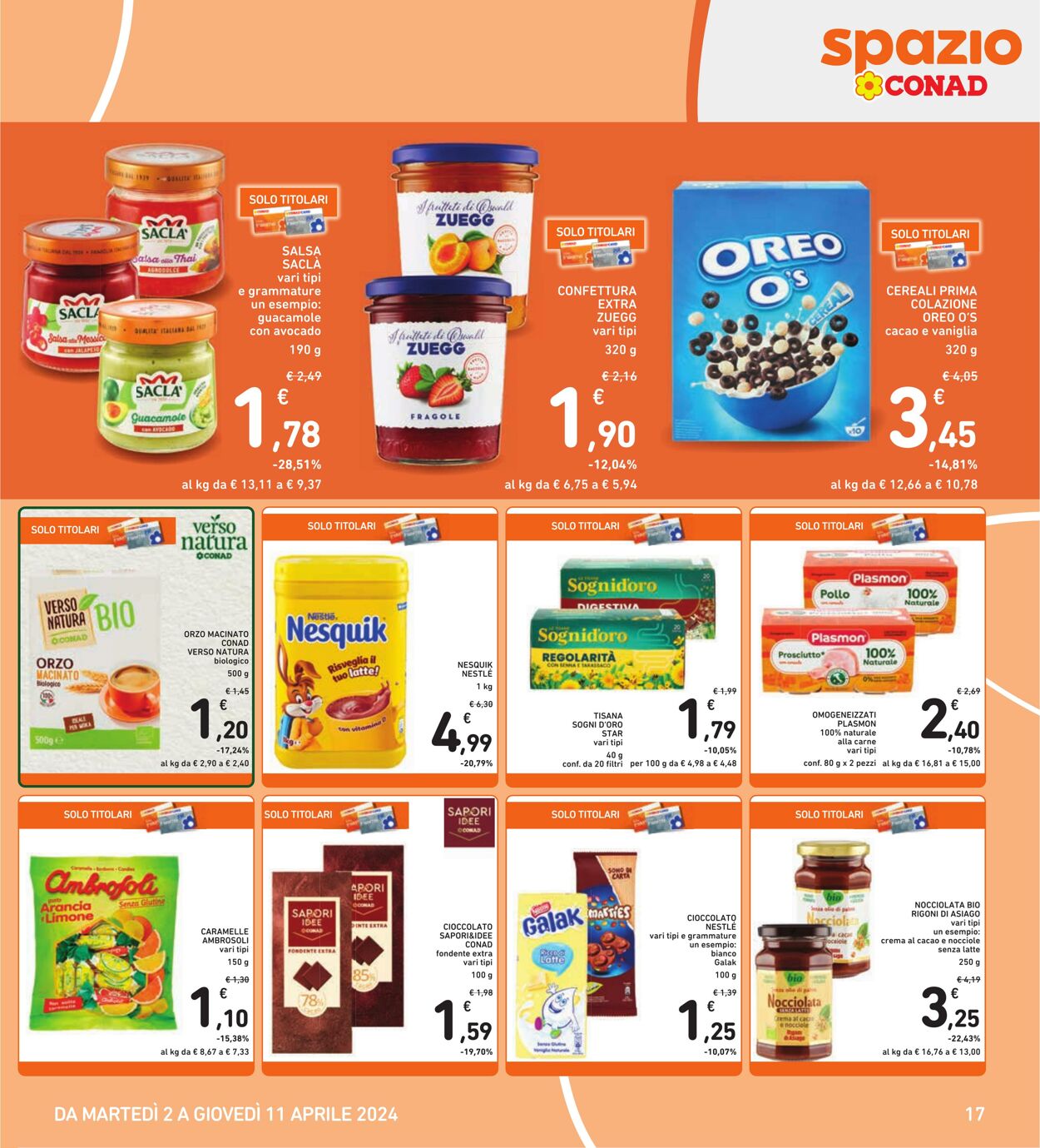 Volantino Conad 02.03.2024 - 11.04.2024