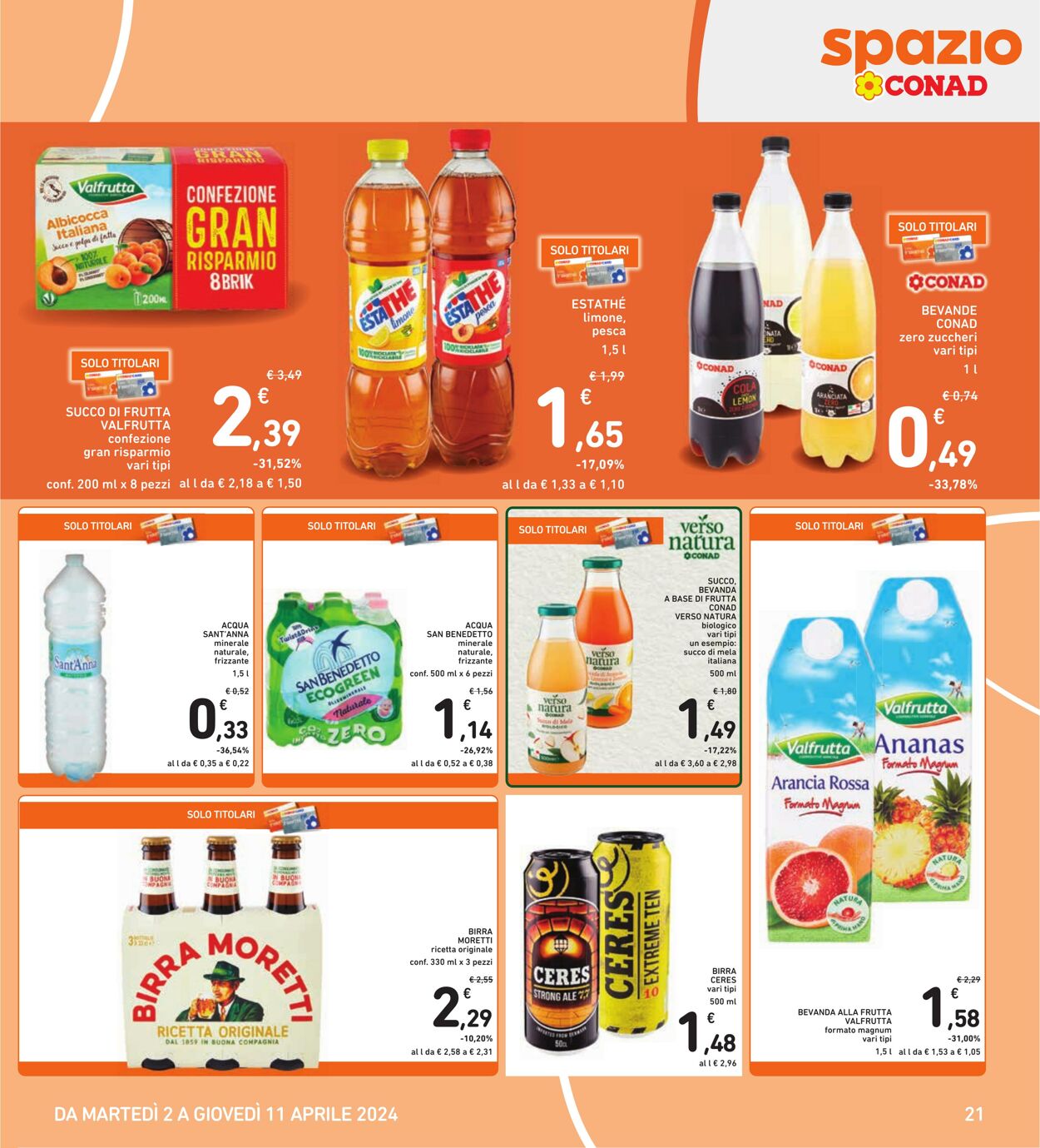 Volantino Conad 02.03.2024 - 11.04.2024