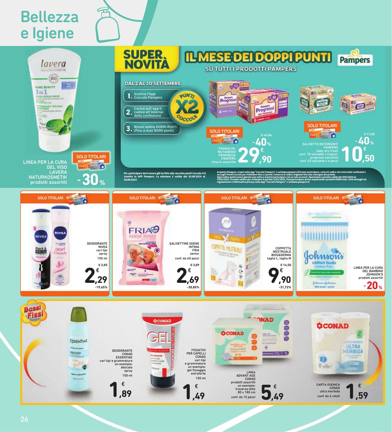 Volantino Conad 16.09.2024 - 26.09.2024