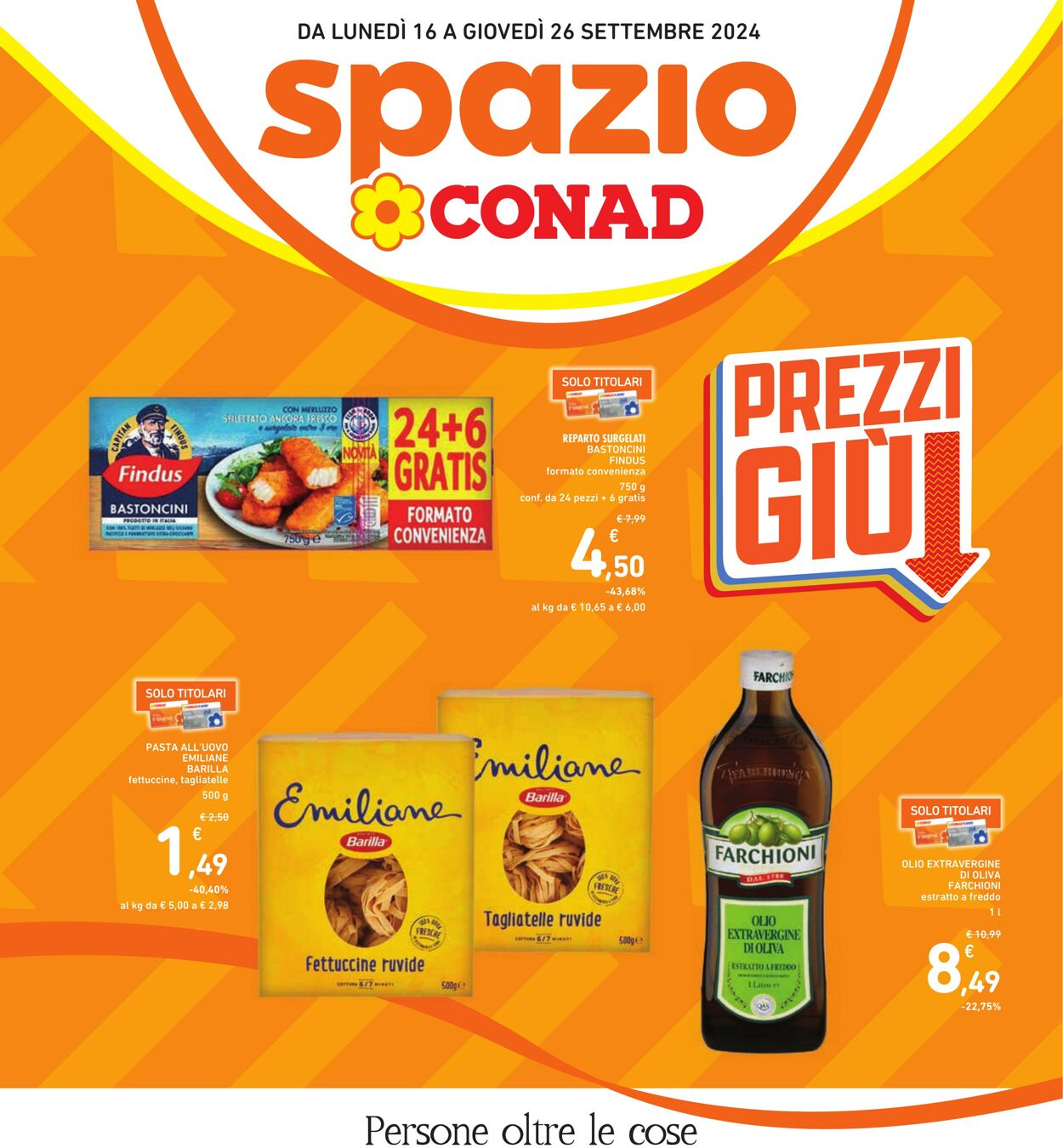 Volantino Conad 16.09.2024 - 26.09.2024