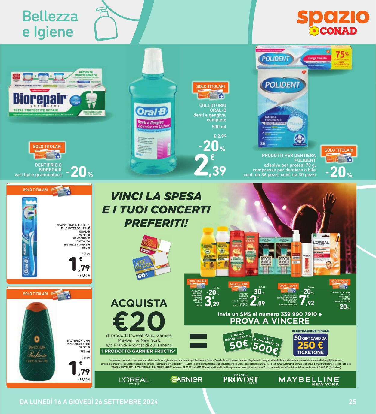 Volantino Conad 16.09.2024 - 26.09.2024