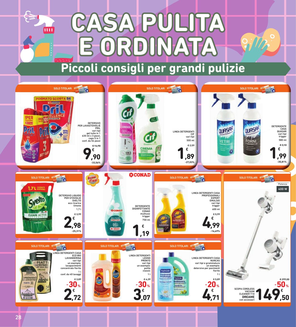 Volantino Conad 16.09.2024 - 26.09.2024