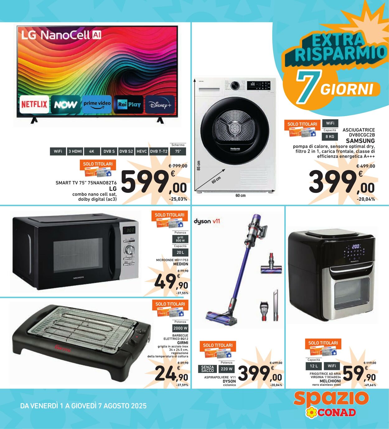Volantino Conad 07.08.2025 - 07.08.2025