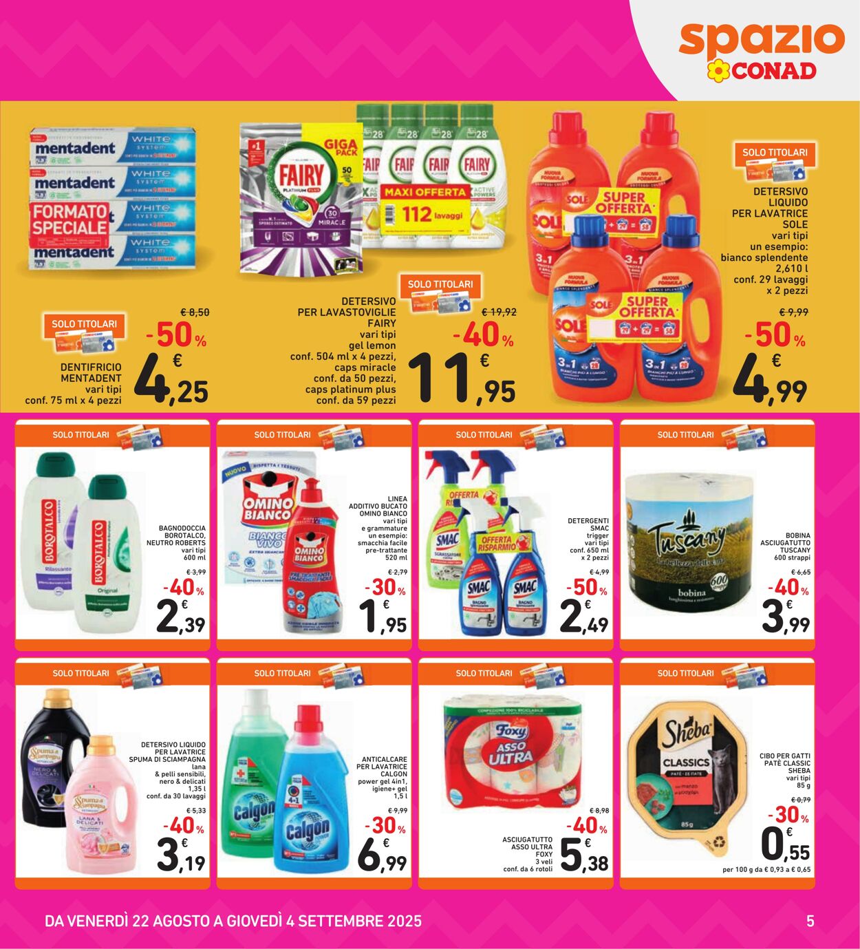 Volantino Conad 19.08.2025 - 19.08.2025