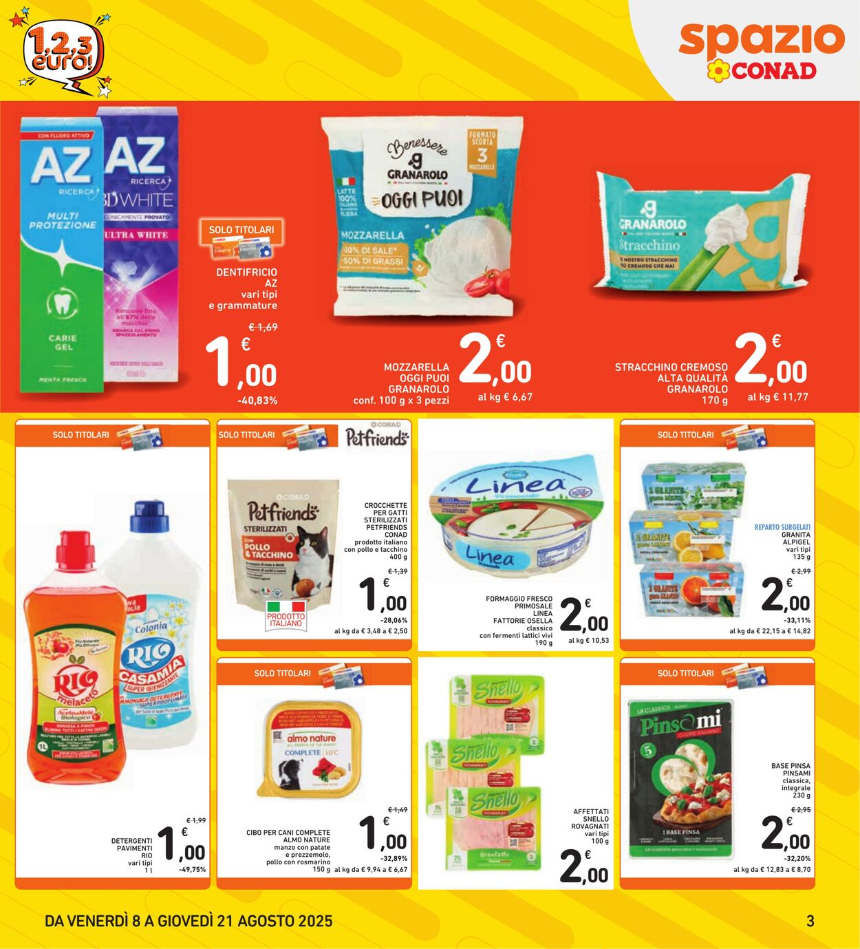 Volantino Conad 13.08.2025 - 13.08.2025