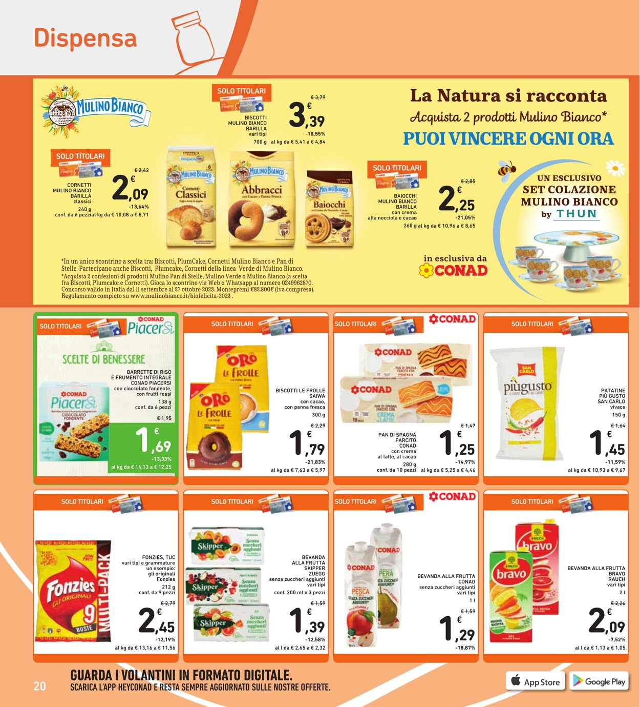 Volantino Conad 04.10.2023 - 16.10.2023