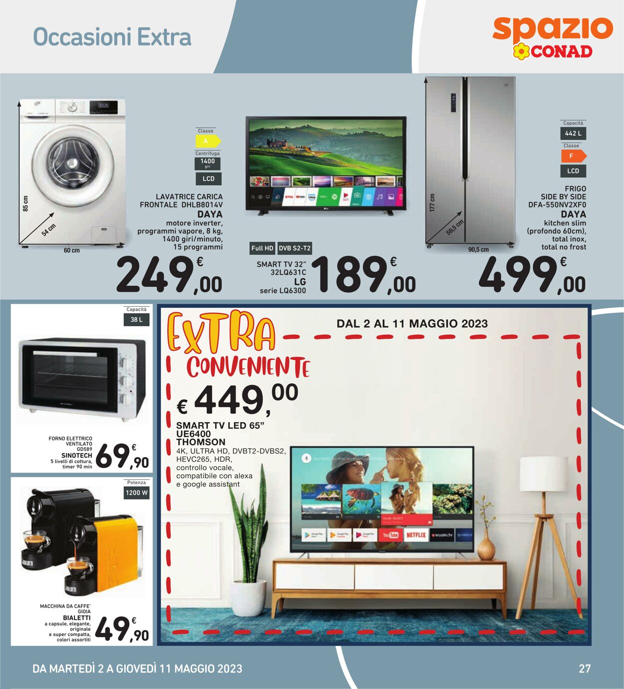 Volantino Conad 02.04.2023 - 11.05.2023