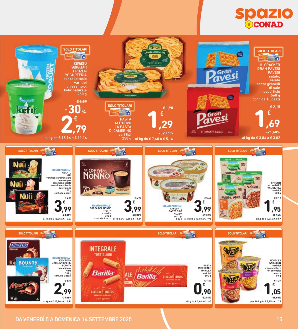 Volantino Conad 11.09.2025 - 11.09.2025