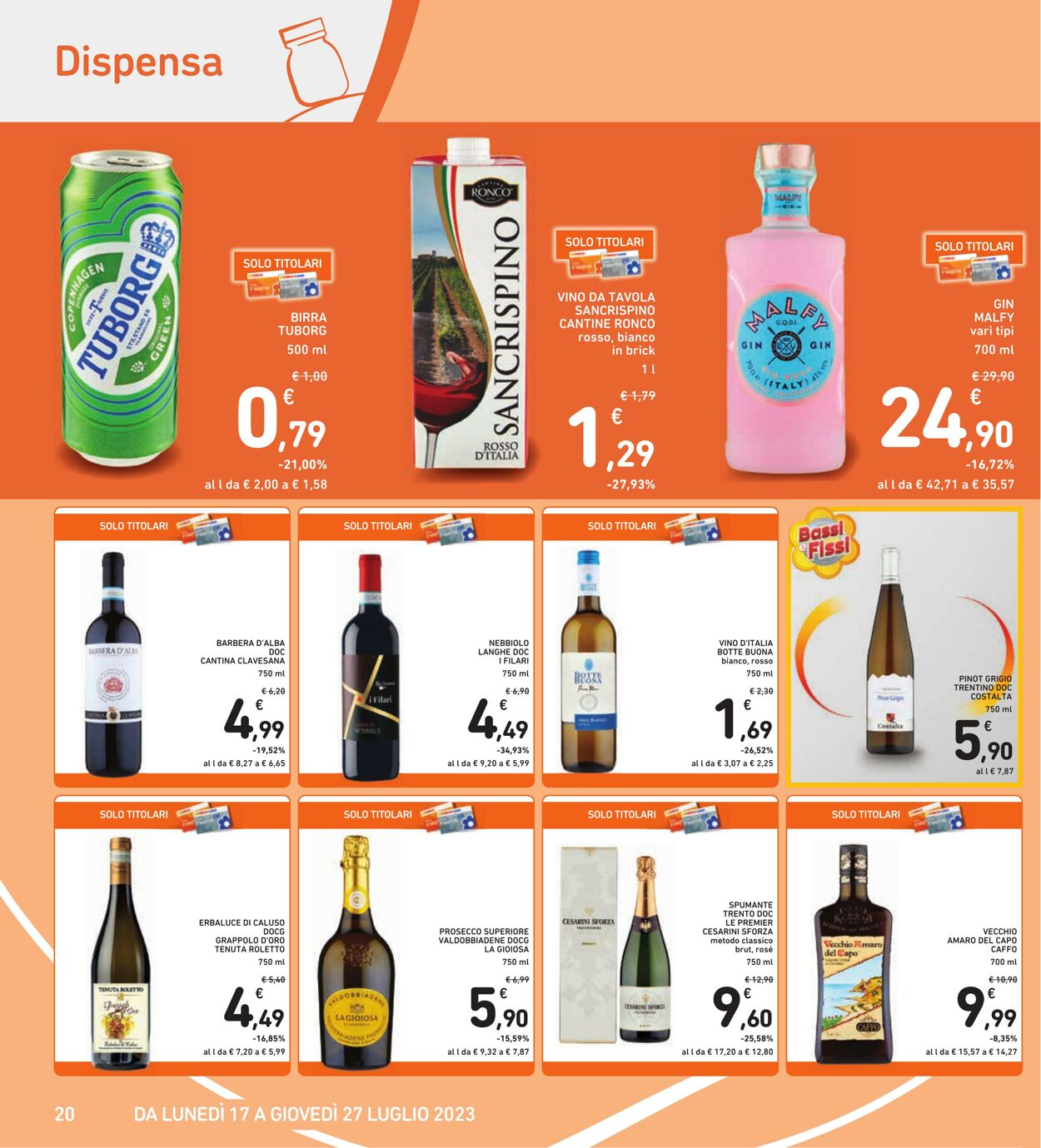 Volantino Conad 17.07.2023 - 27.07.2023