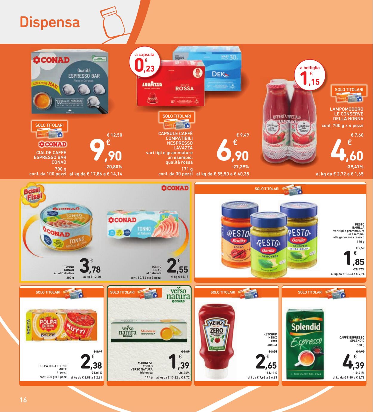 Volantino Conad 17.07.2023 - 27.07.2023