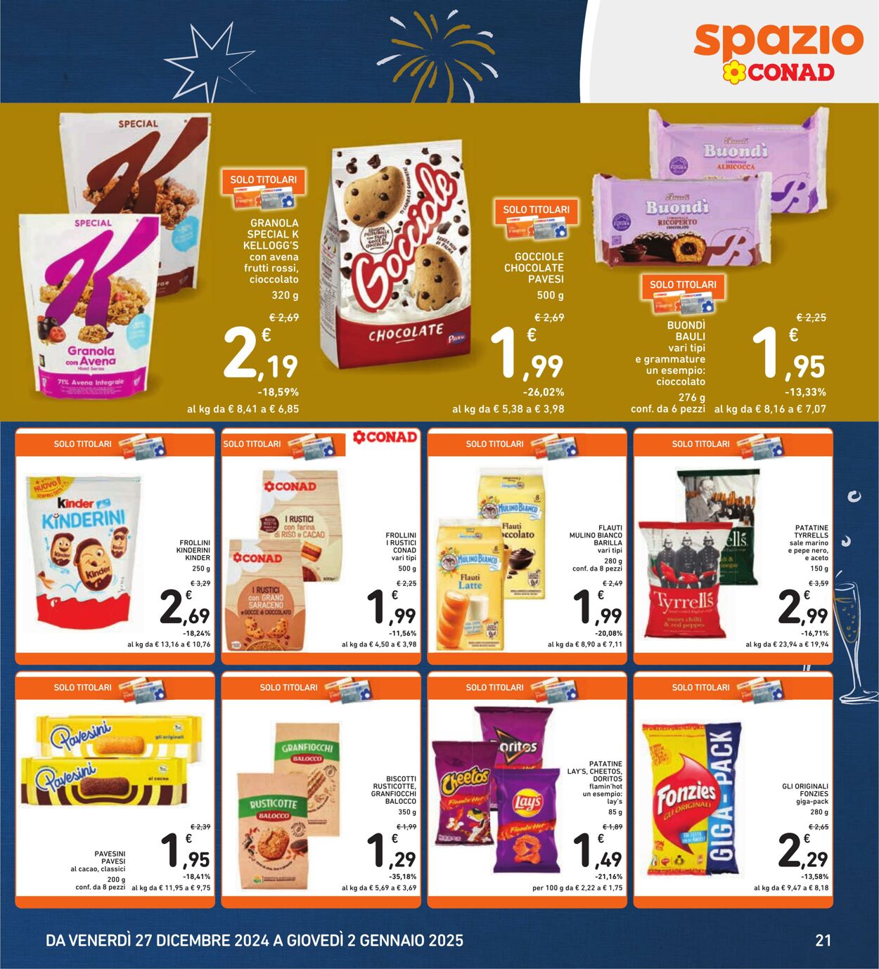 Volantino Conad 27.12.2024 - 02.01.2025