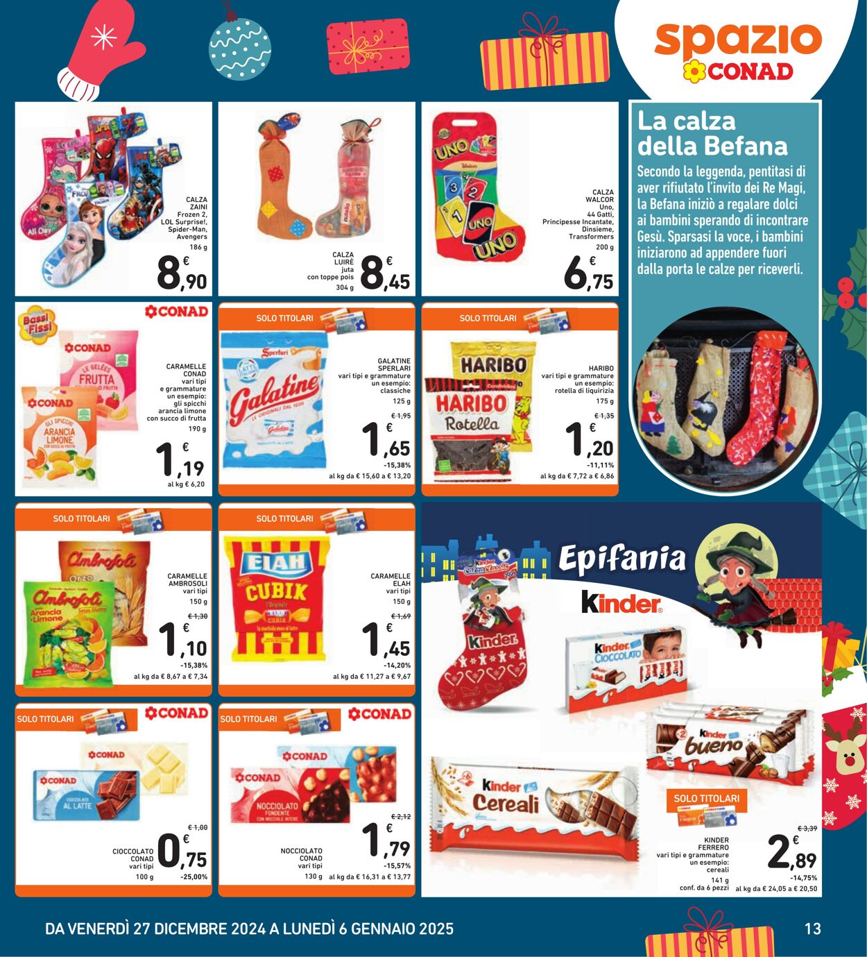 Volantino Conad 27.12.2024 - 02.01.2025