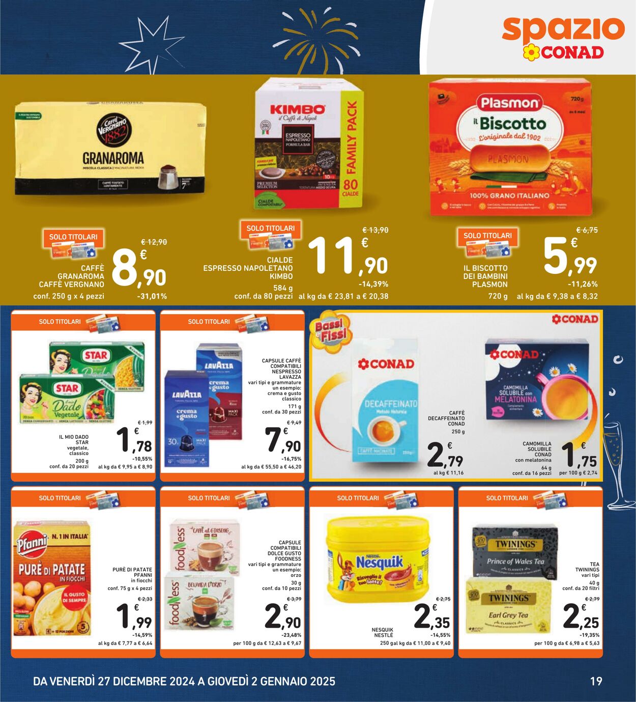 Volantino Conad 27.12.2024 - 02.01.2025