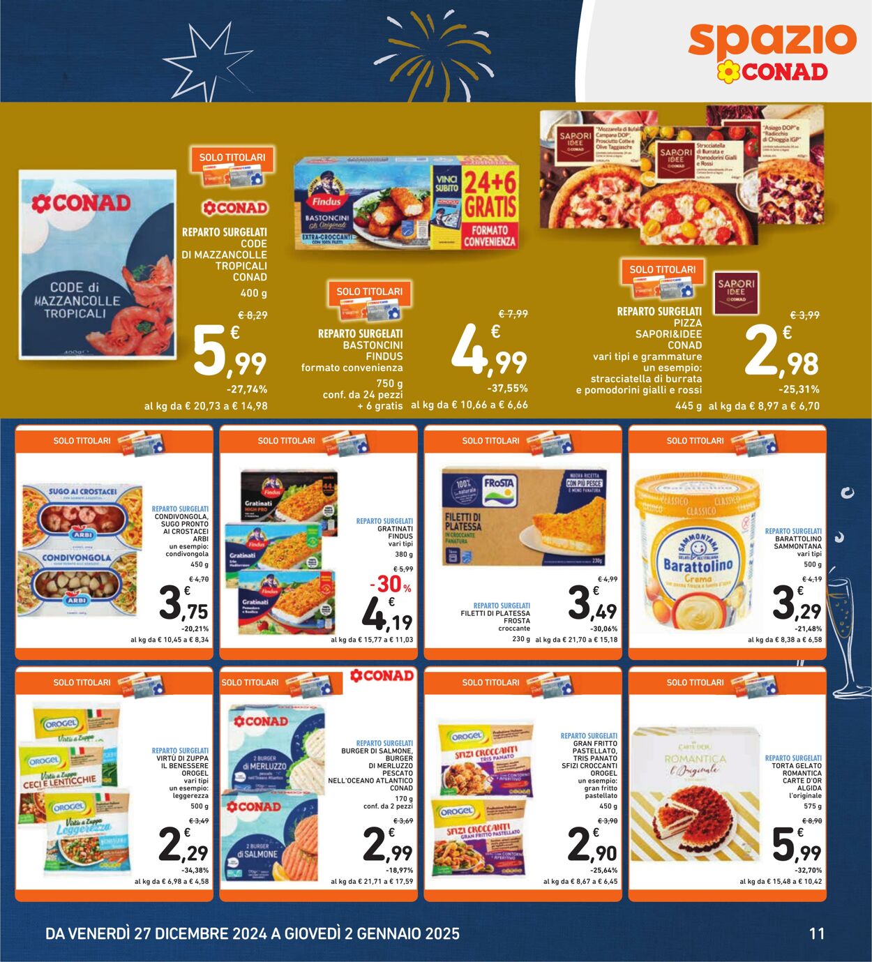 Volantino Conad 27.12.2024 - 02.01.2025