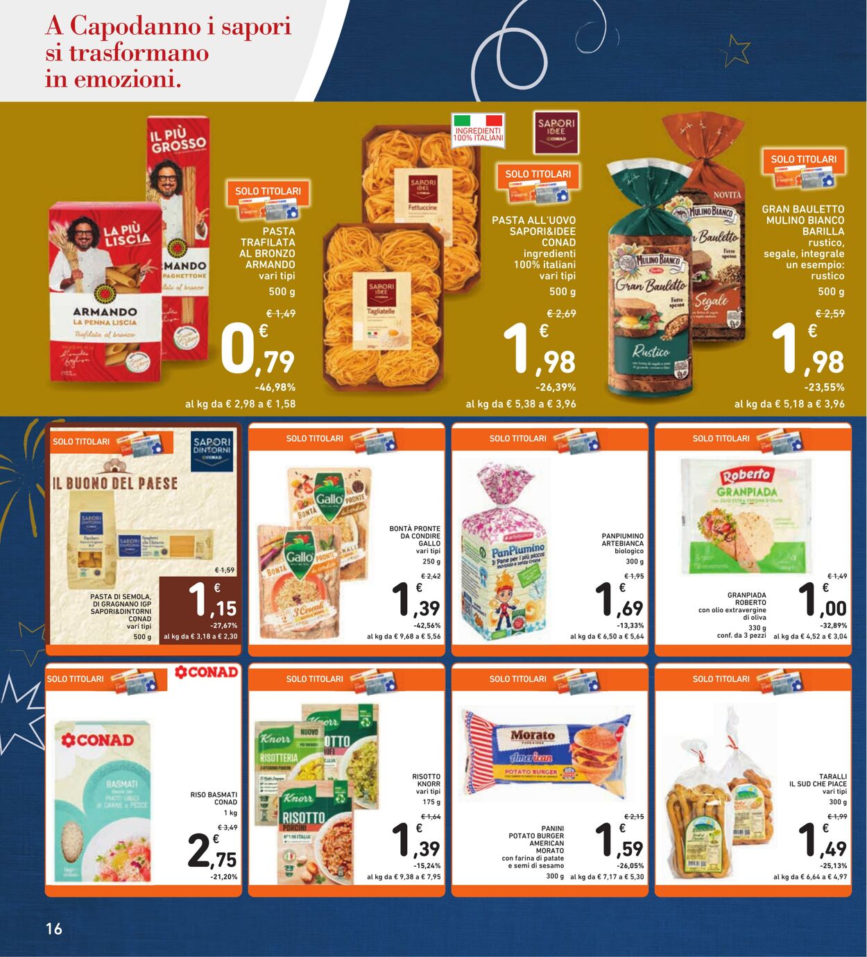 Volantino Conad 27.12.2024 - 02.01.2025