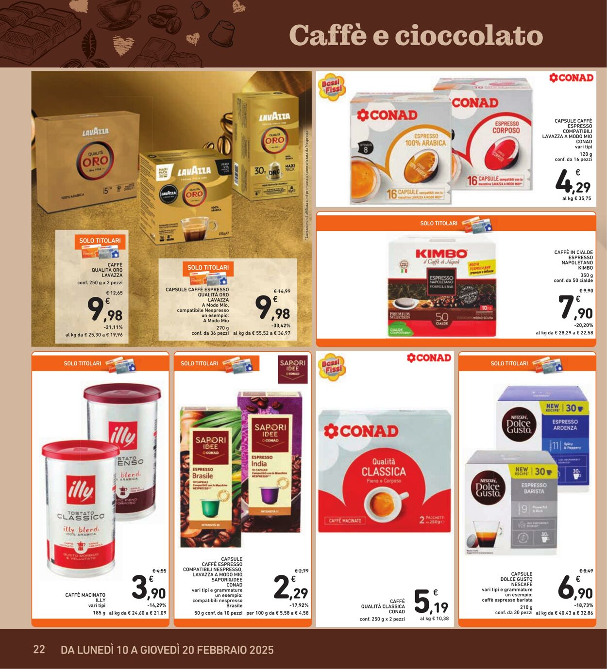 Volantino Conad 10.02.2025 - 20.02.2025