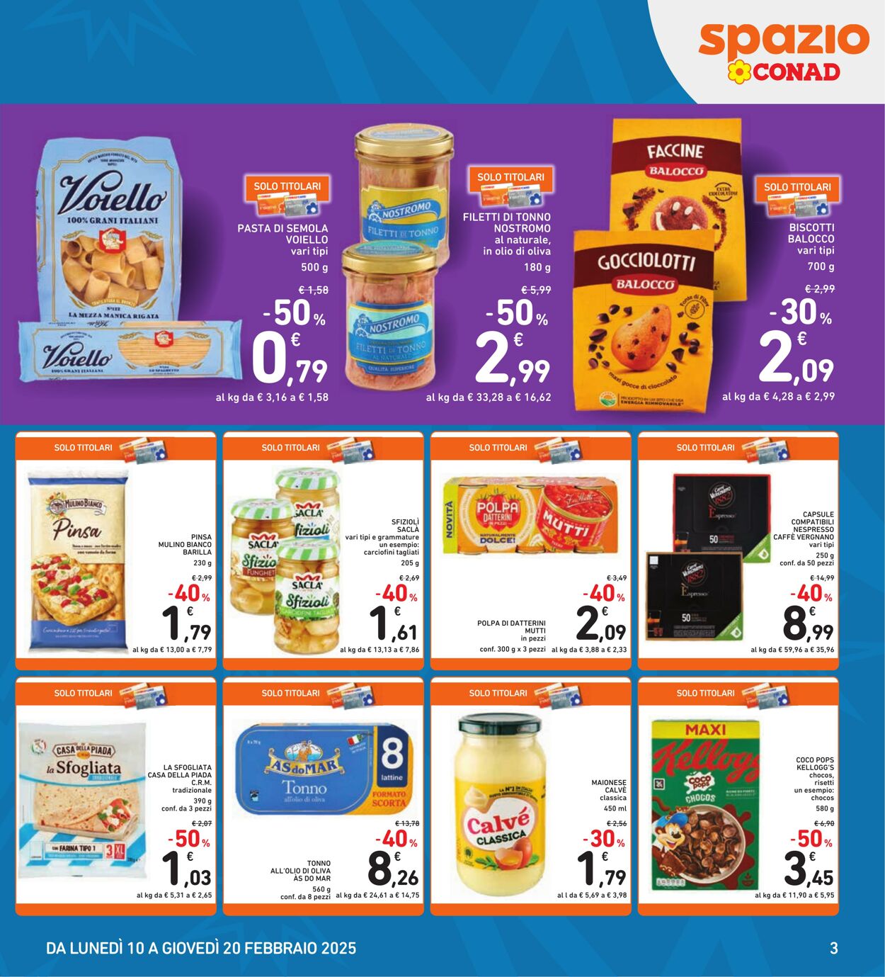 Volantino Conad 10.02.2025 - 20.02.2025