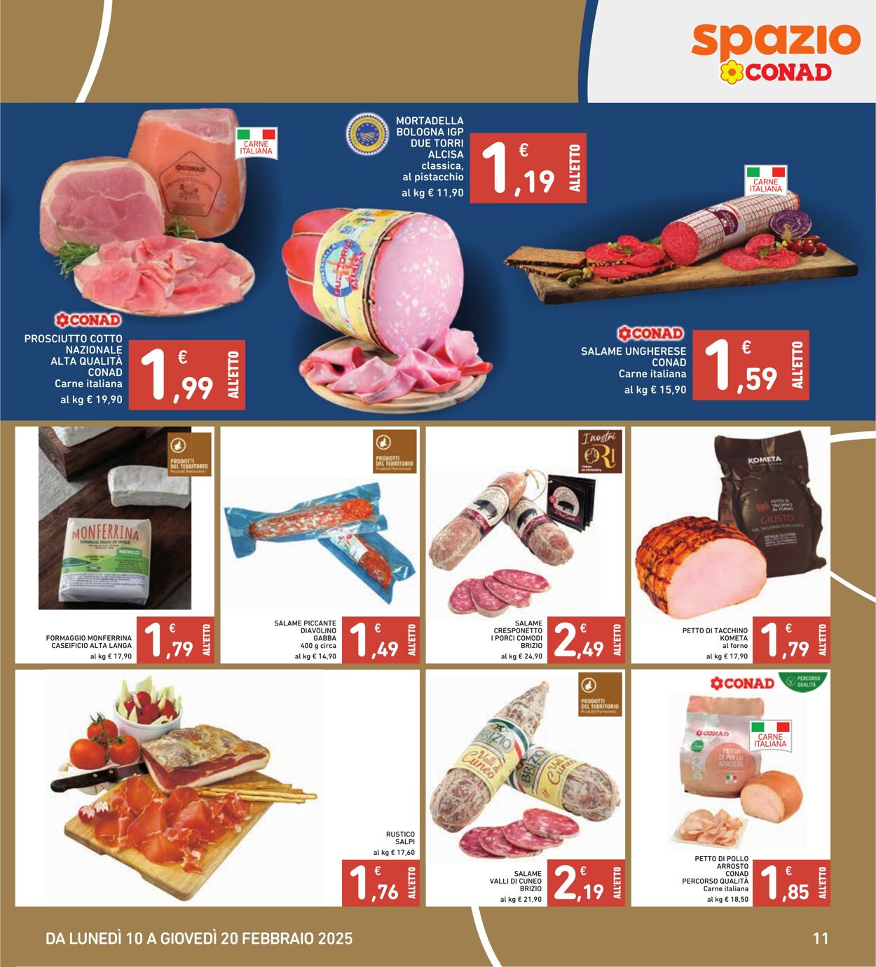 Volantino Conad 10.02.2025 - 20.02.2025