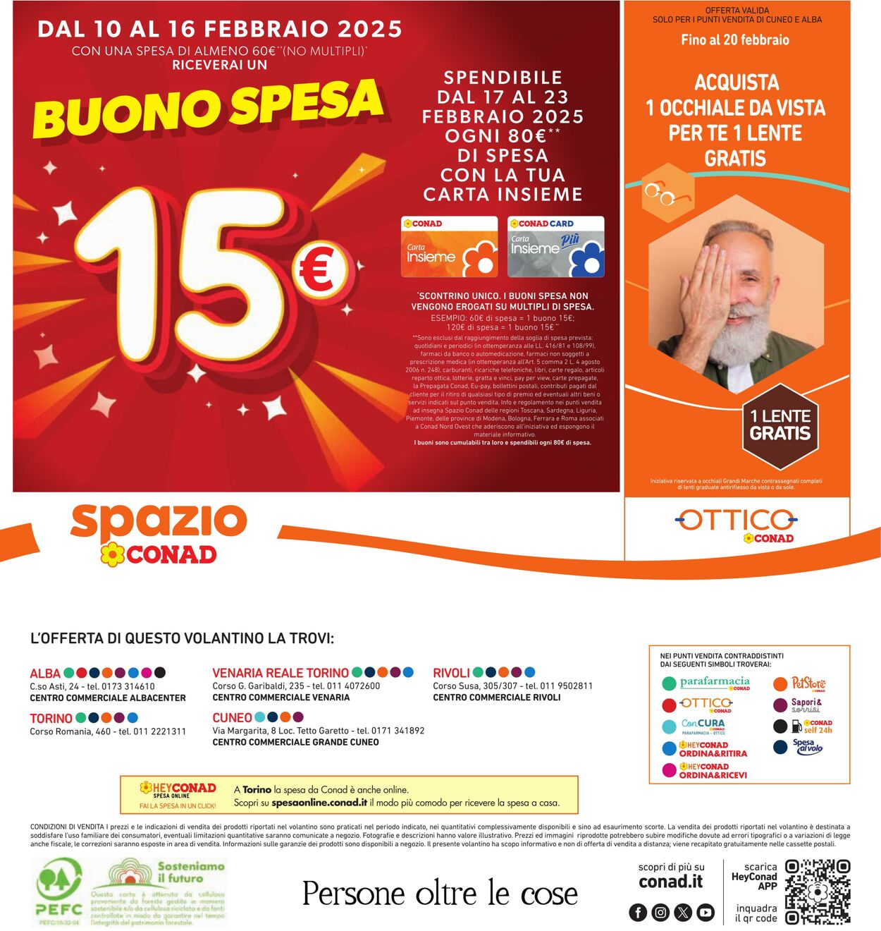 Volantino Conad 10.02.2025 - 20.02.2025