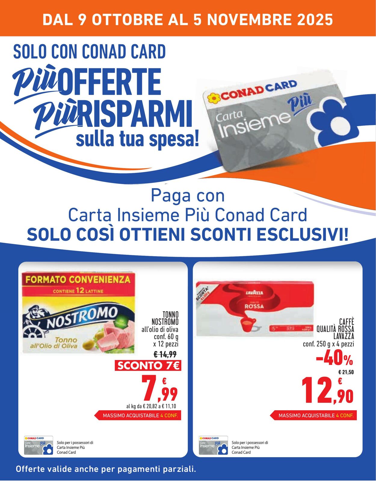 Volantino Conad 01.10.2025 - 01.10.2025