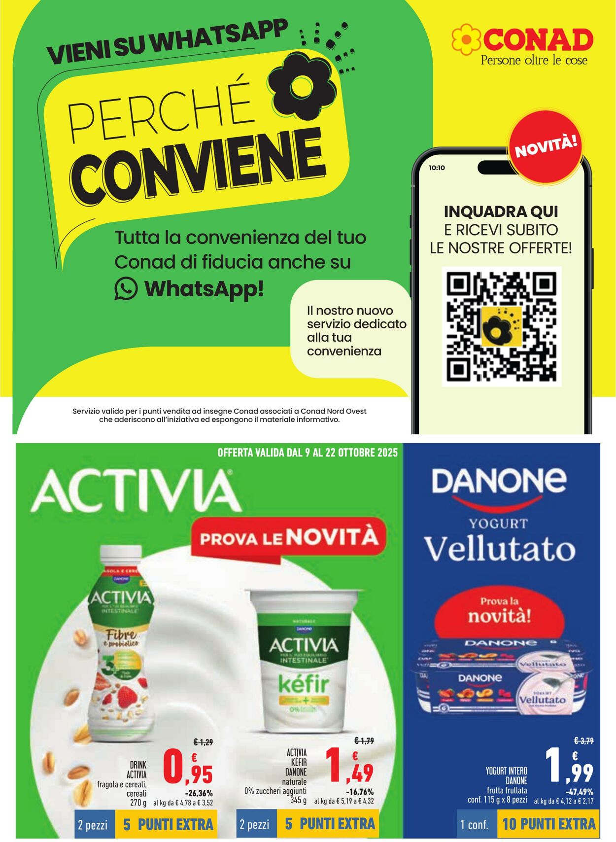 Volantino Conad 01.10.2025 - 01.10.2025