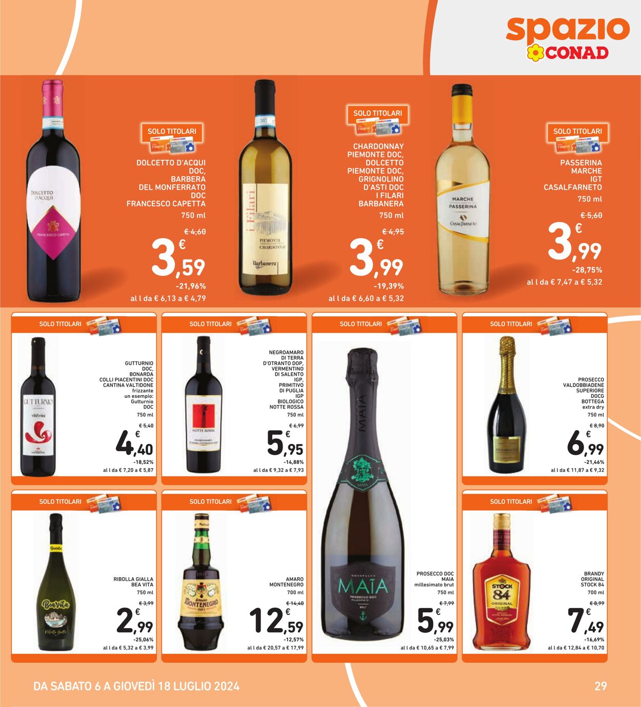 Volantino Conad 06.07.2024 - 18.07.2024