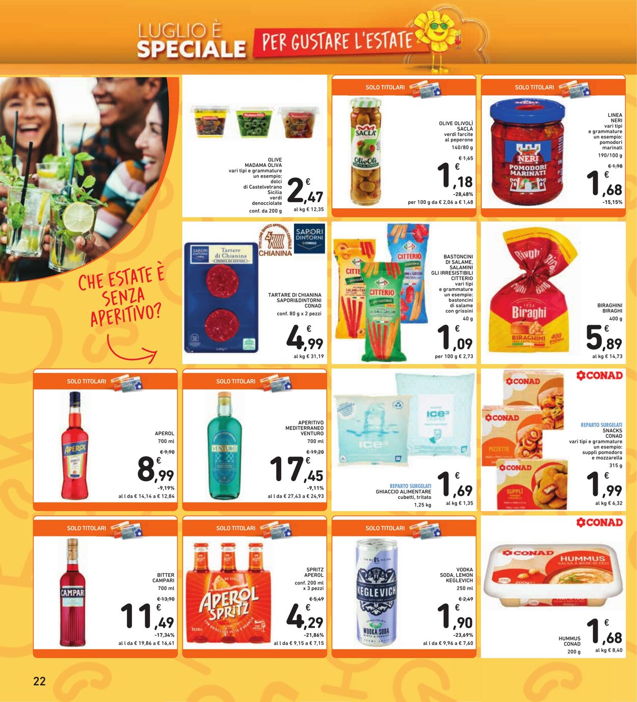 Volantino Conad 06.07.2024 - 18.07.2024