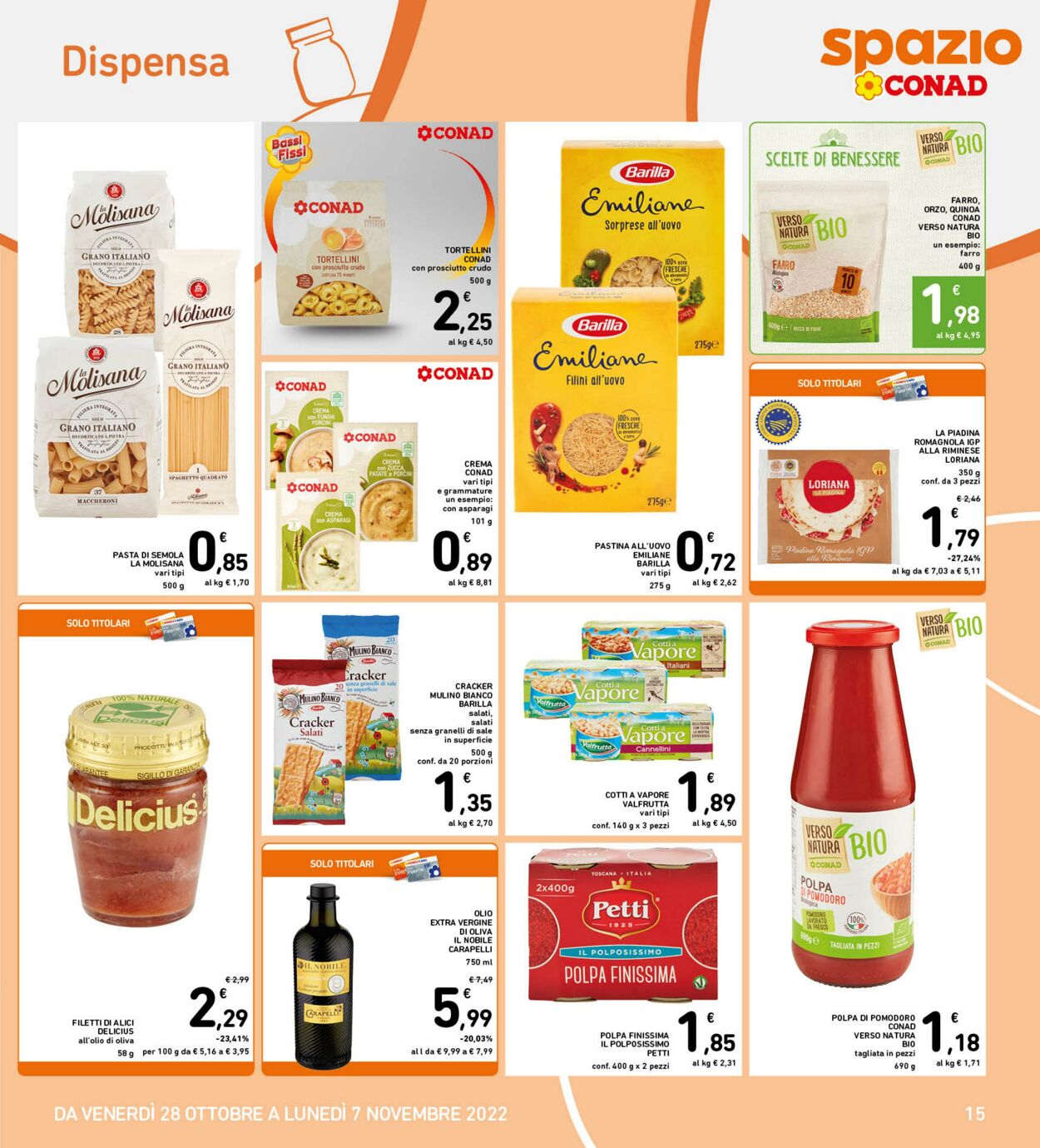 Volantino Conad 28.10.2022 - 07.11.2022