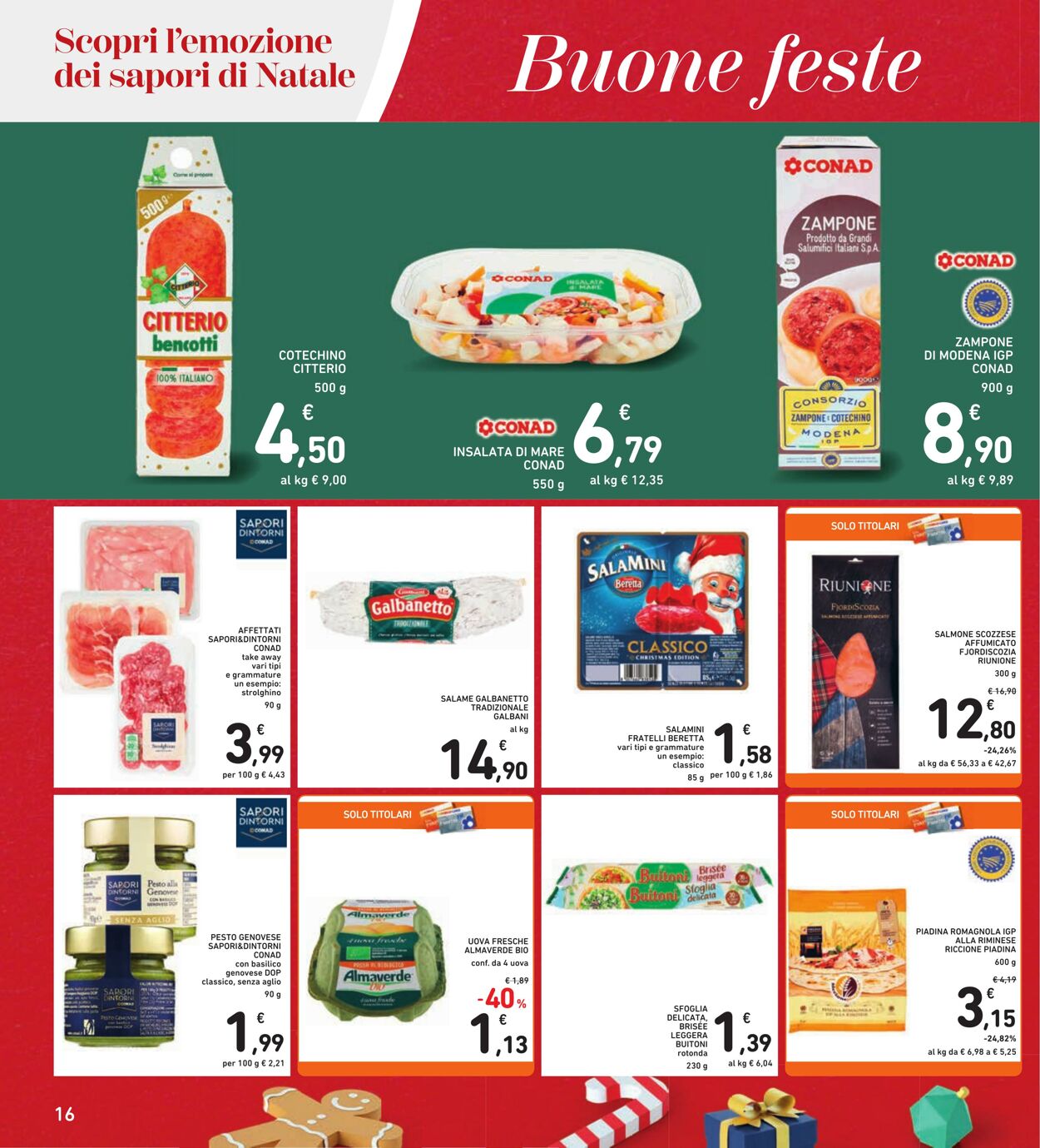 Volantino Conad 14.12.2023 - 26.12.2023