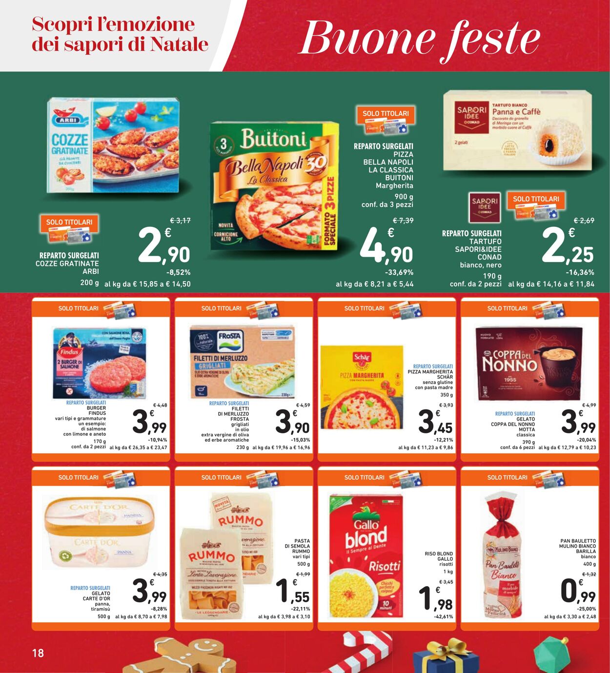 Volantino Conad 14.12.2023 - 26.12.2023