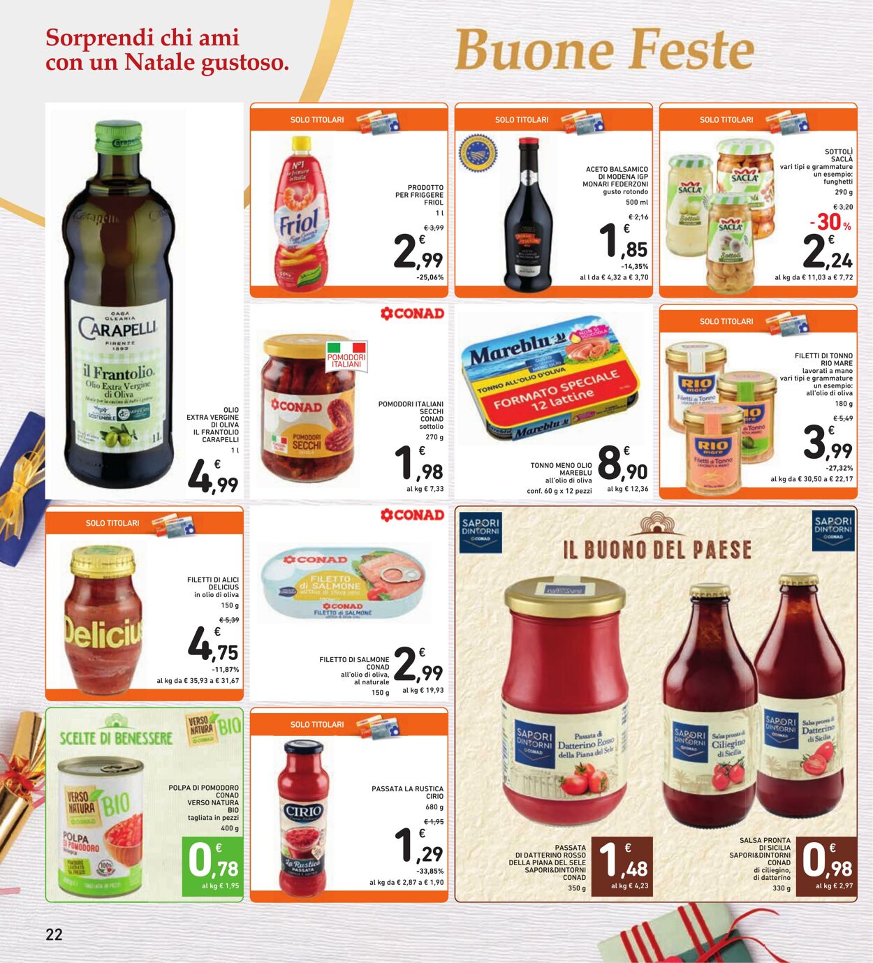 Volantino Conad 12.12.2022 - 26.12.2022