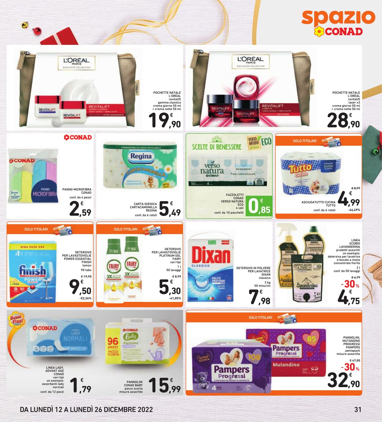 Volantino Conad 12.12.2022 - 26.12.2022