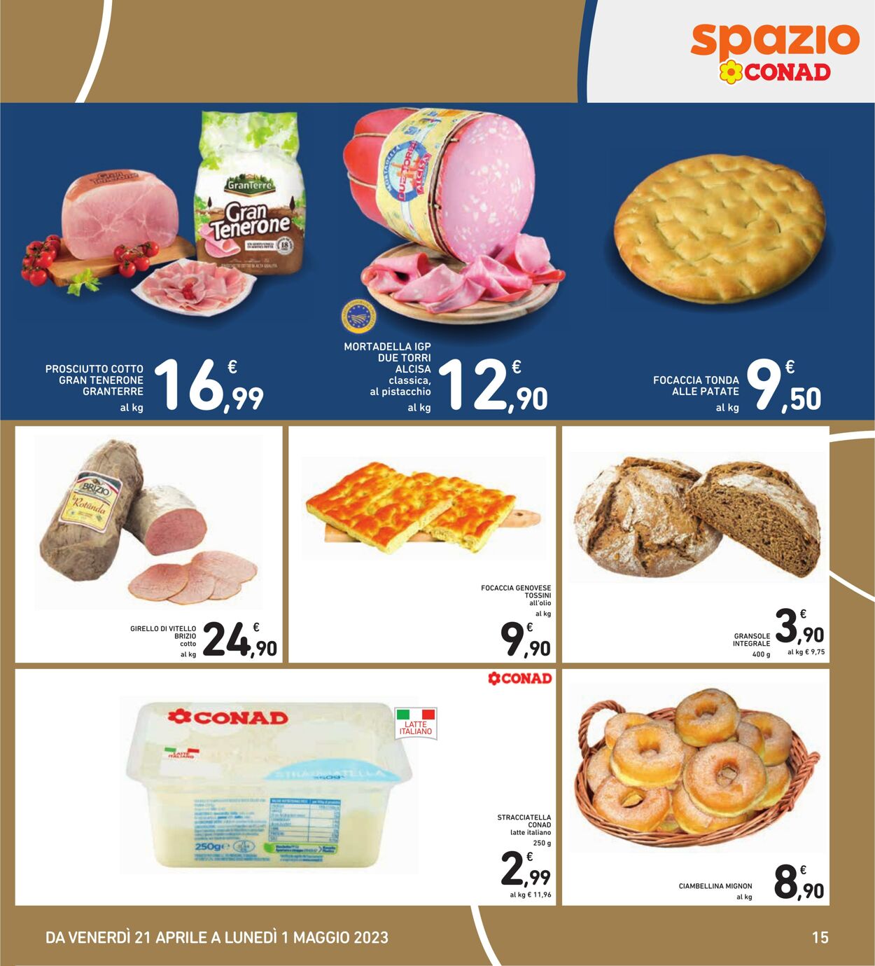 Volantino Conad 21.04.2023 - 01.05.2023