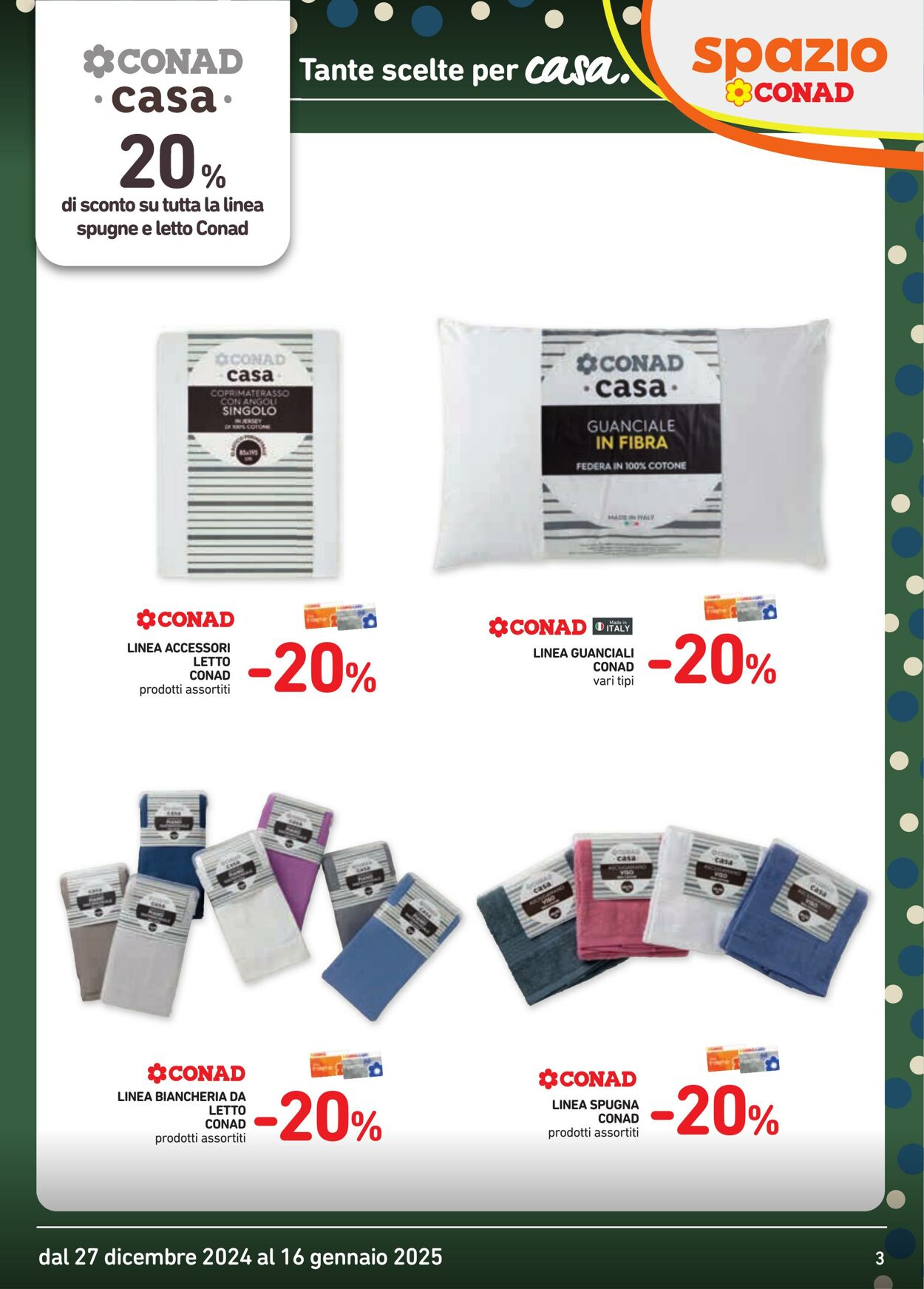 Volantino Conad 27.12.2024 - 16.01.2025