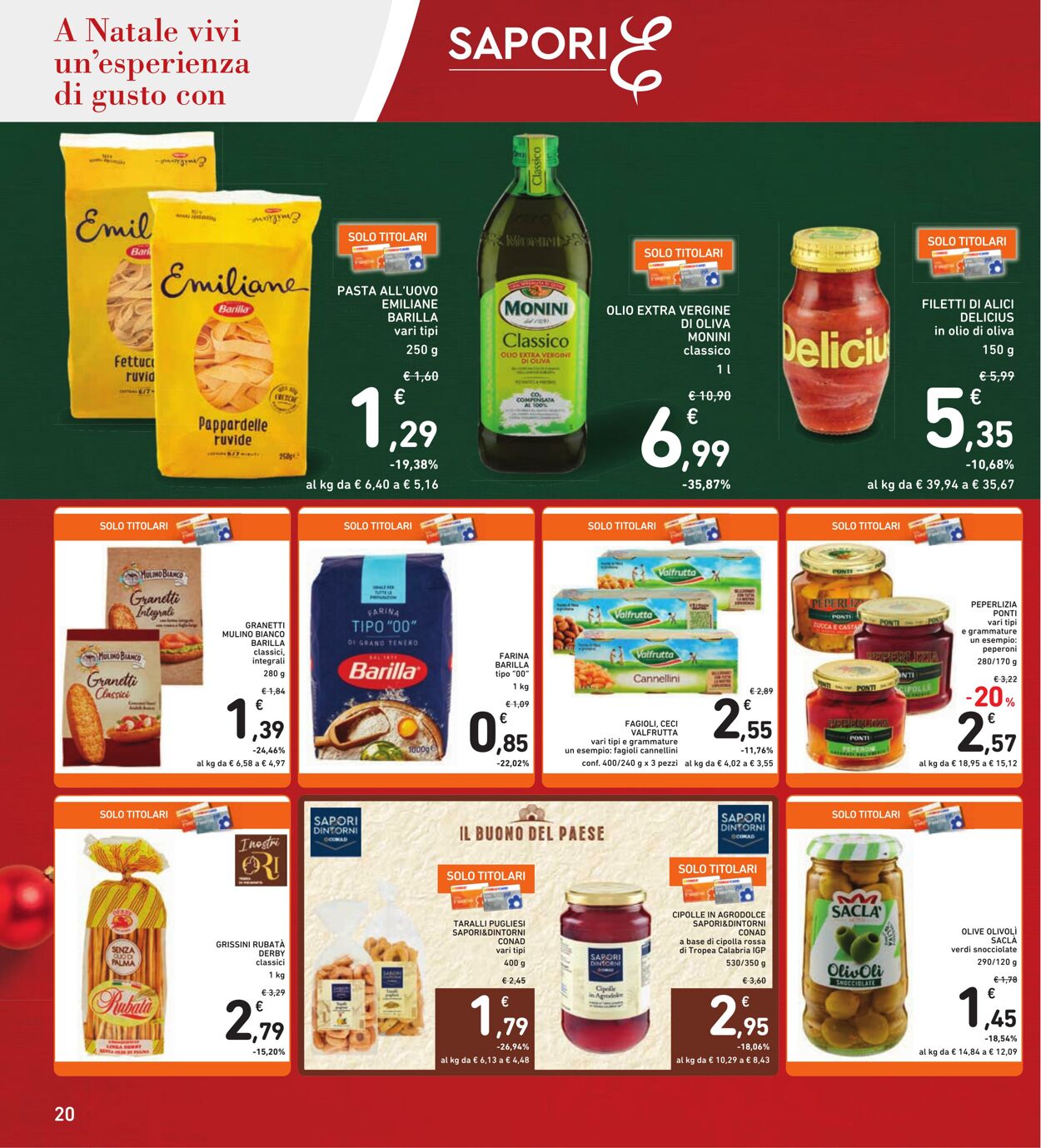 Volantino Conad 12.12.2024 - 26.12.2024