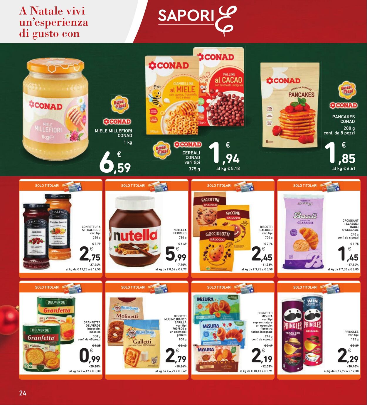 Volantino Conad 12.12.2024 - 26.12.2024