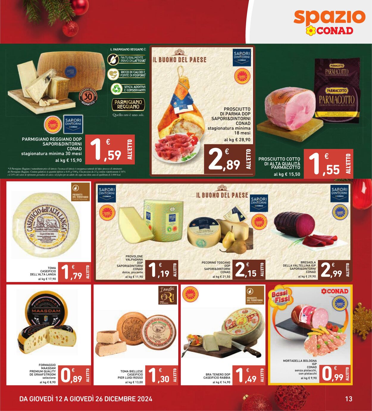 Volantino Conad 12.12.2024 - 26.12.2024