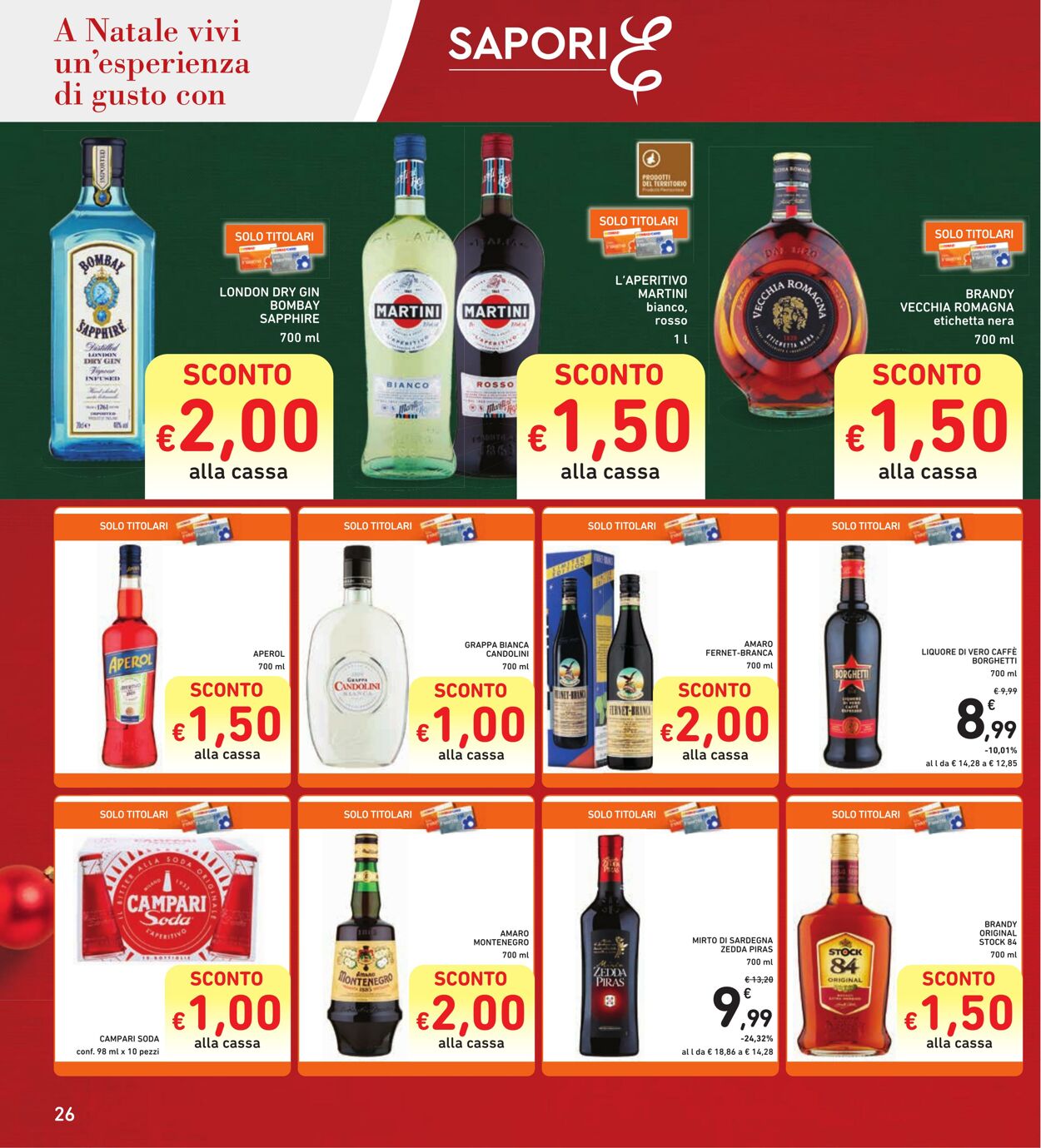 Volantino Conad 12.12.2024 - 26.12.2024