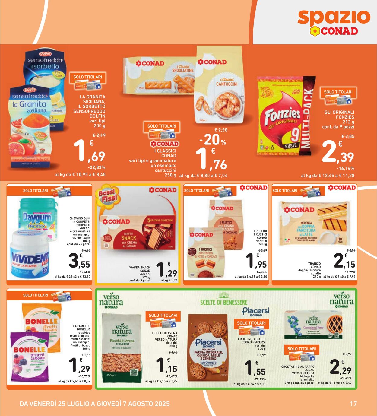 Volantino Conad 04.08.2025 - 04.08.2025