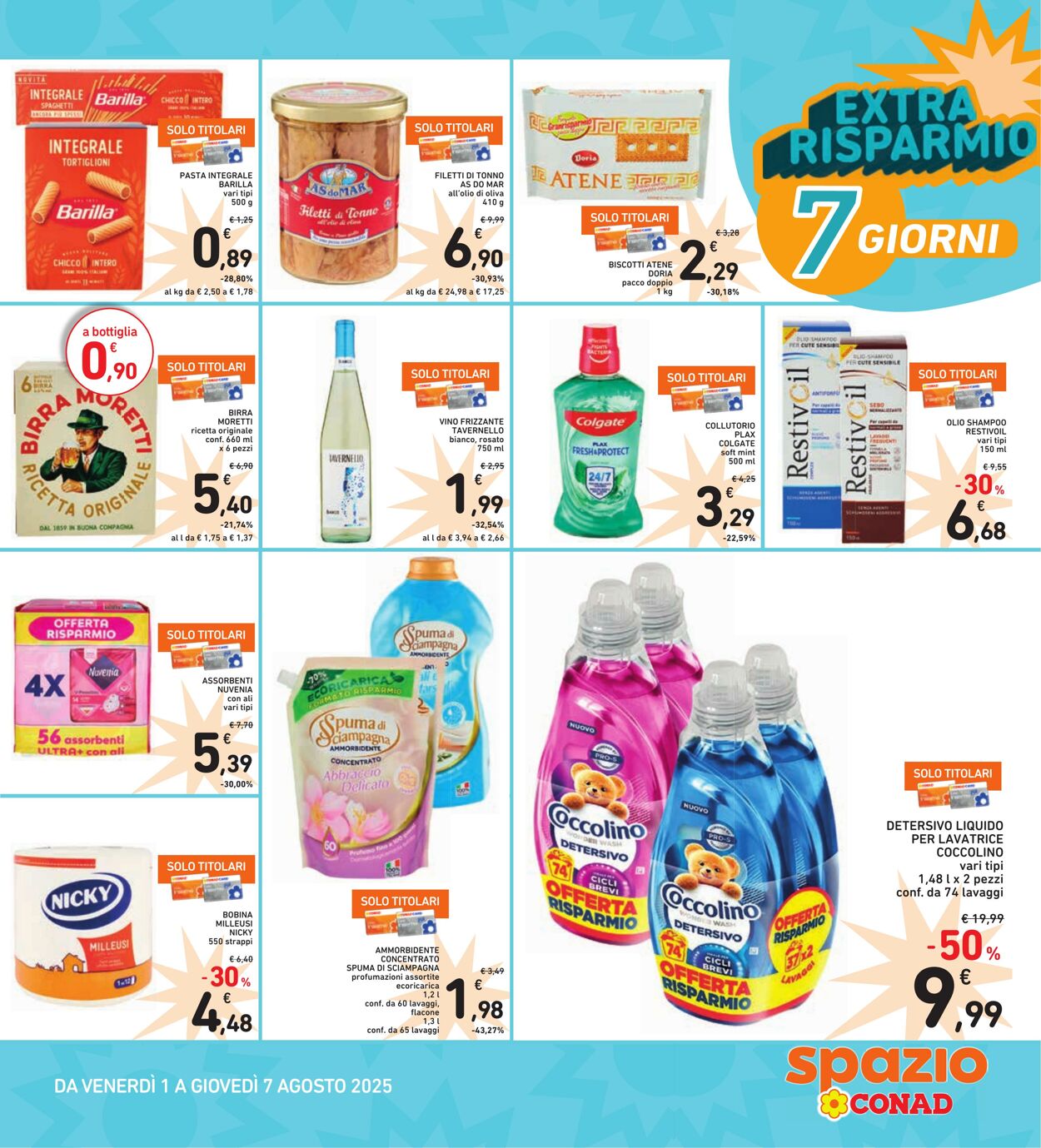 Volantino Conad 04.08.2025 - 04.08.2025