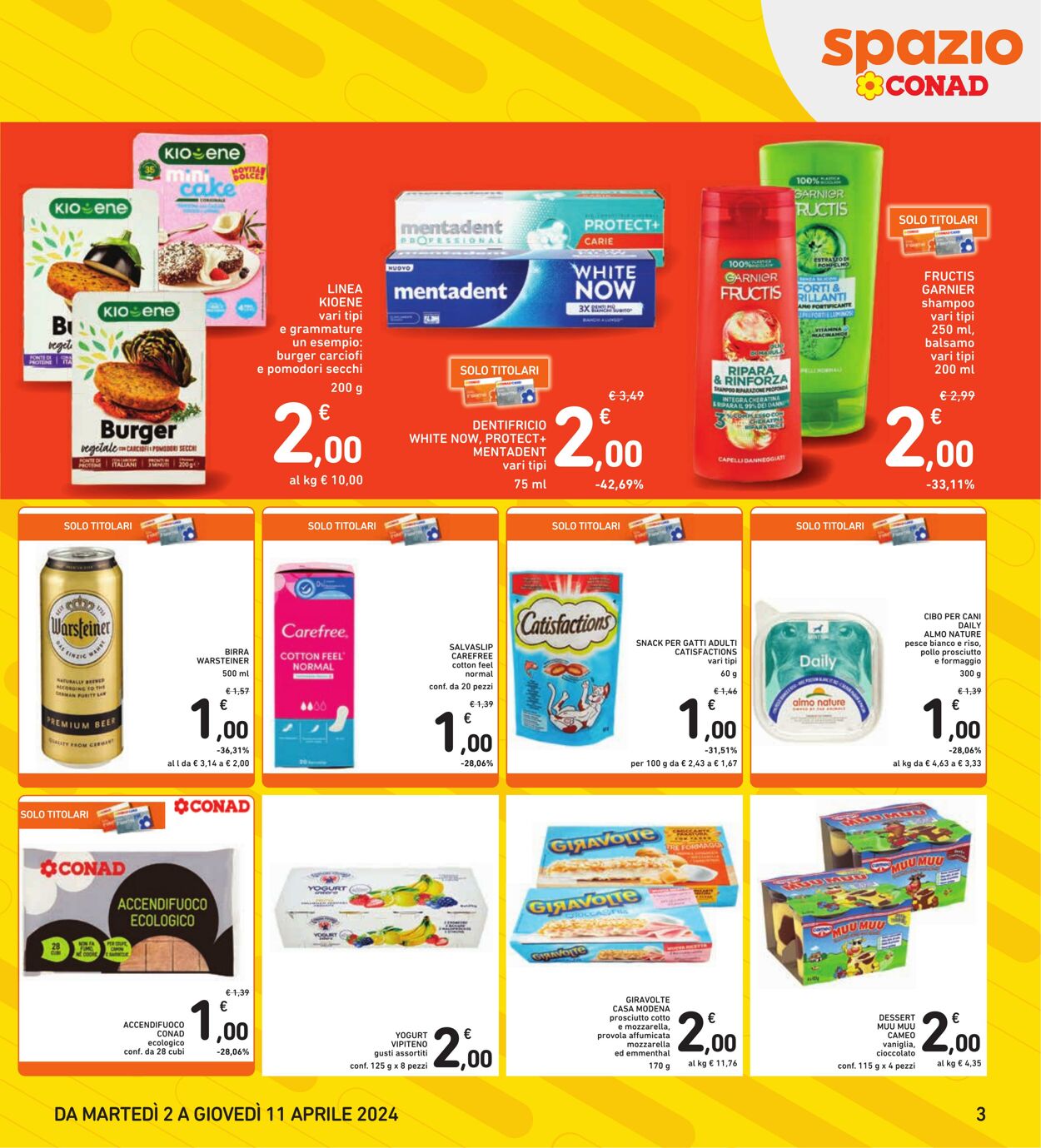 Volantino Conad 02.04.2024 - 11.04.2024