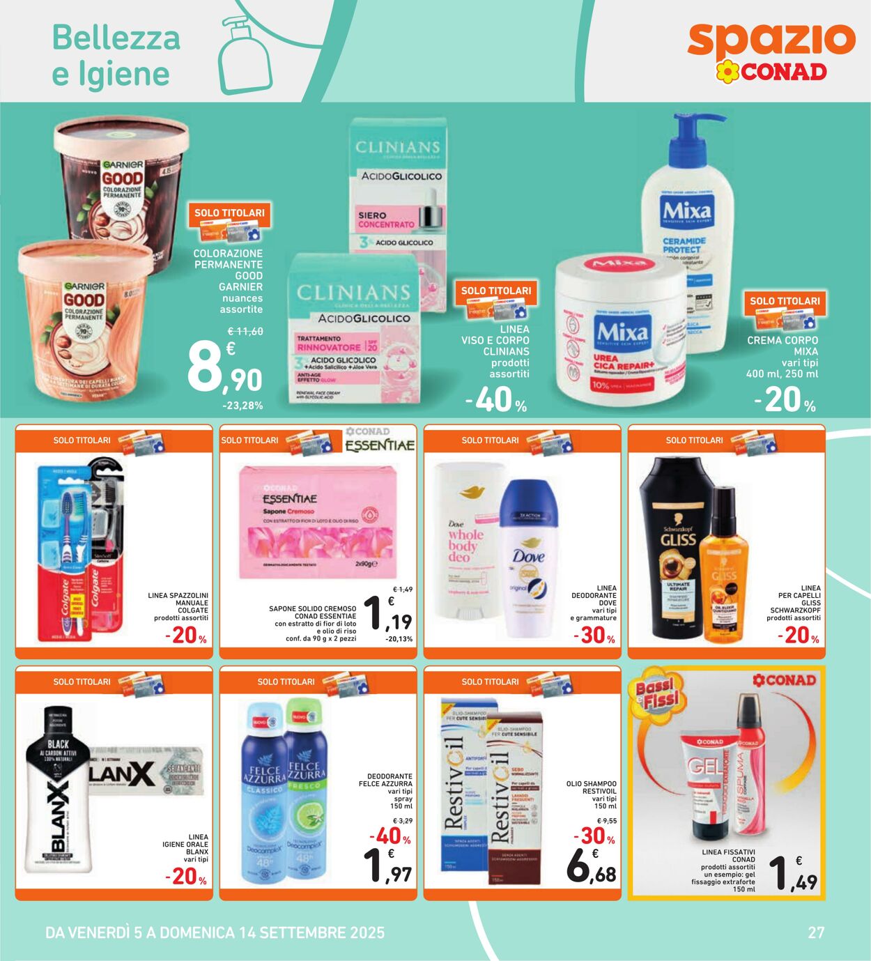 Volantino Conad 08.09.2025 - 08.09.2025