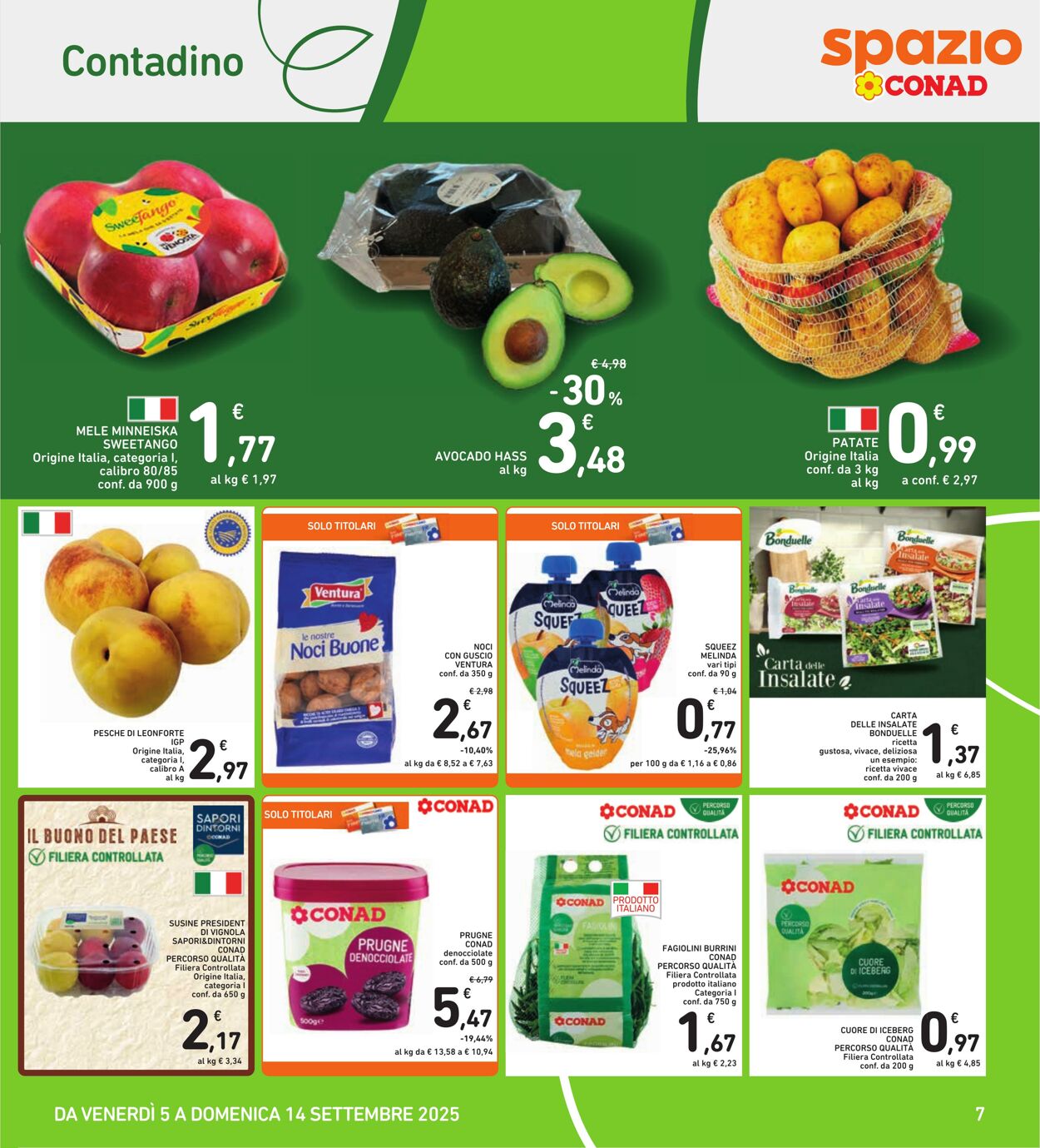 Volantino Conad 08.09.2025 - 08.09.2025