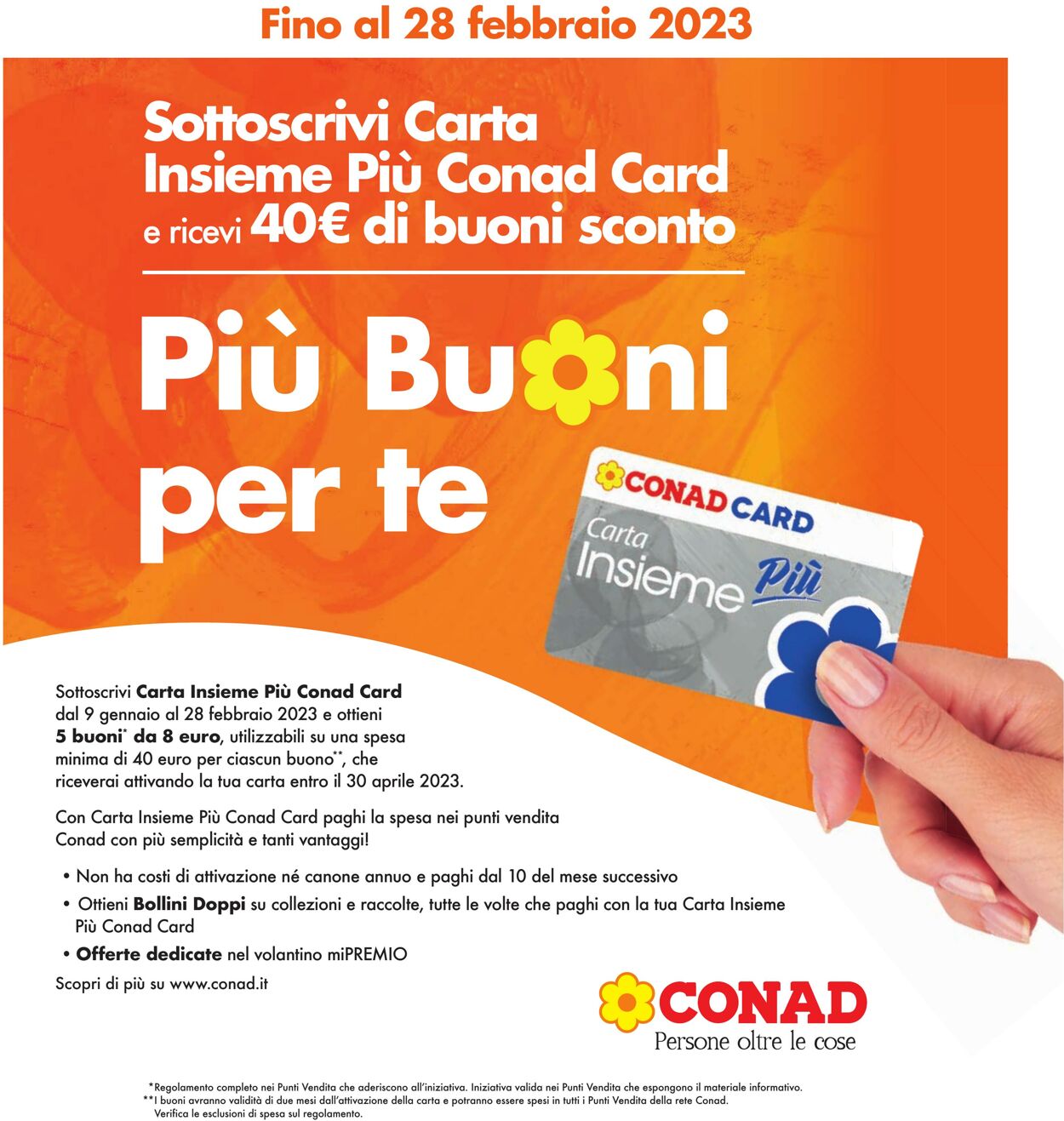 Volantino Conad 03.02.2023 - 16.02.2023