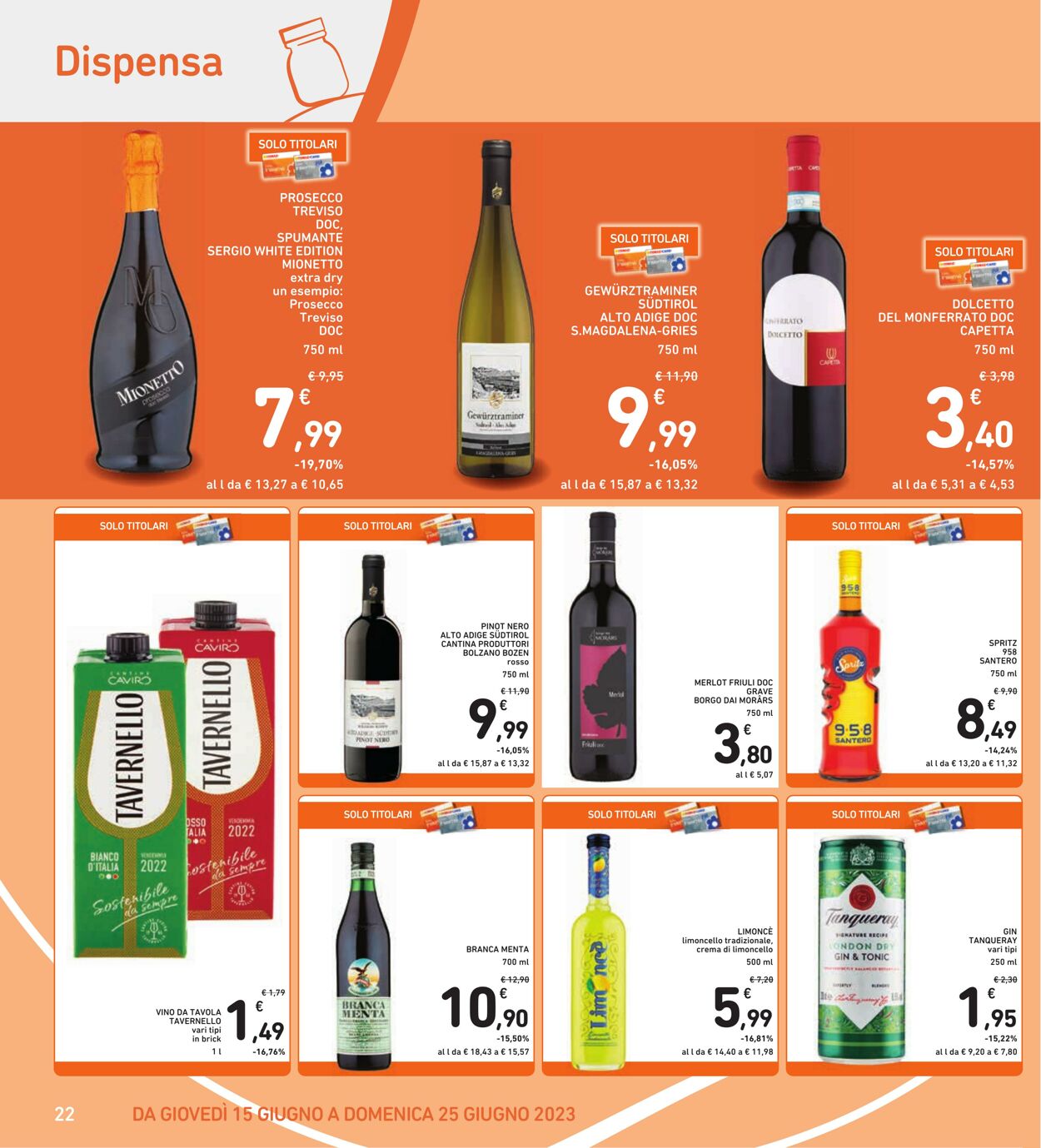 Volantino Conad 15.06.2023 - 25.06.2023